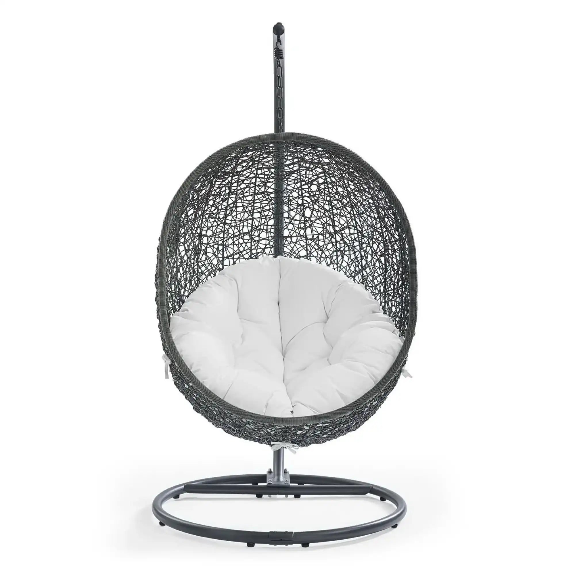 Hide Outdoor Patio Swing Chair With Stand by Modway - Best Buy Furniture