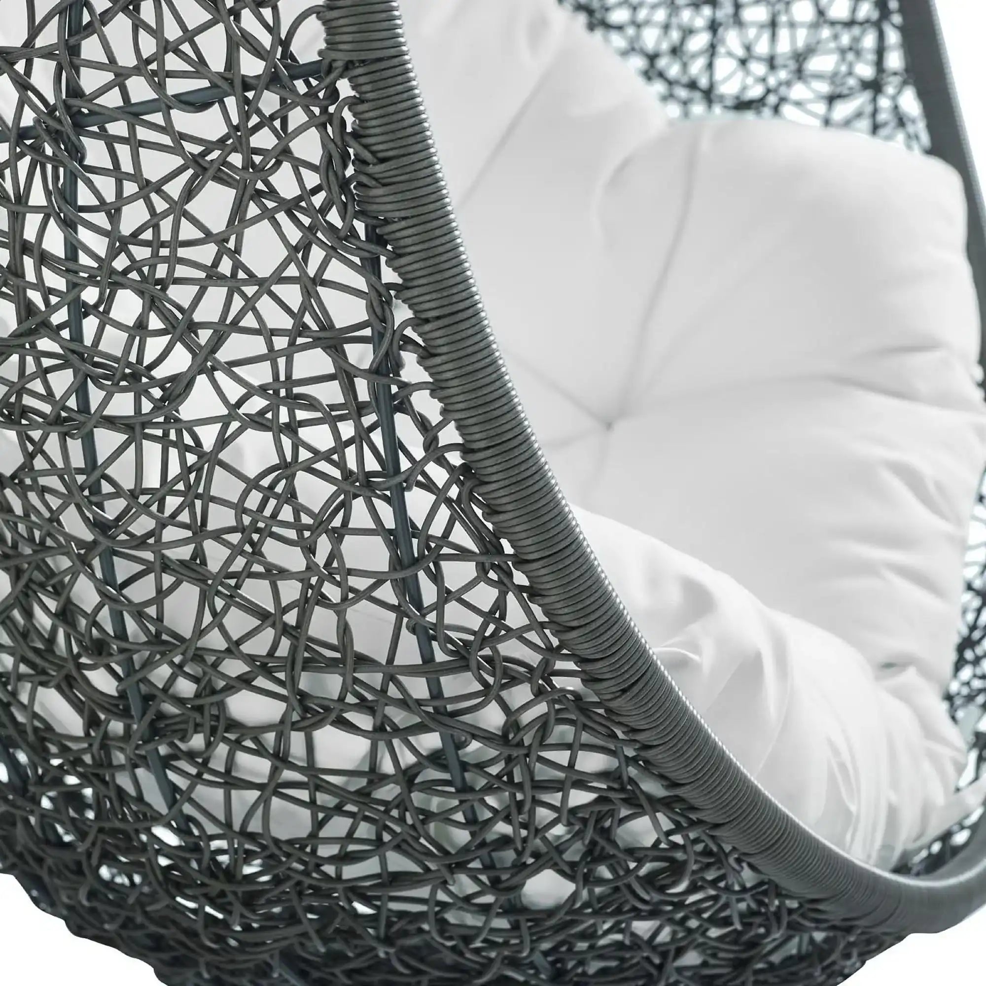 Hide Outdoor Patio Swing Chair With Stand by Modway - Best Buy Furniture