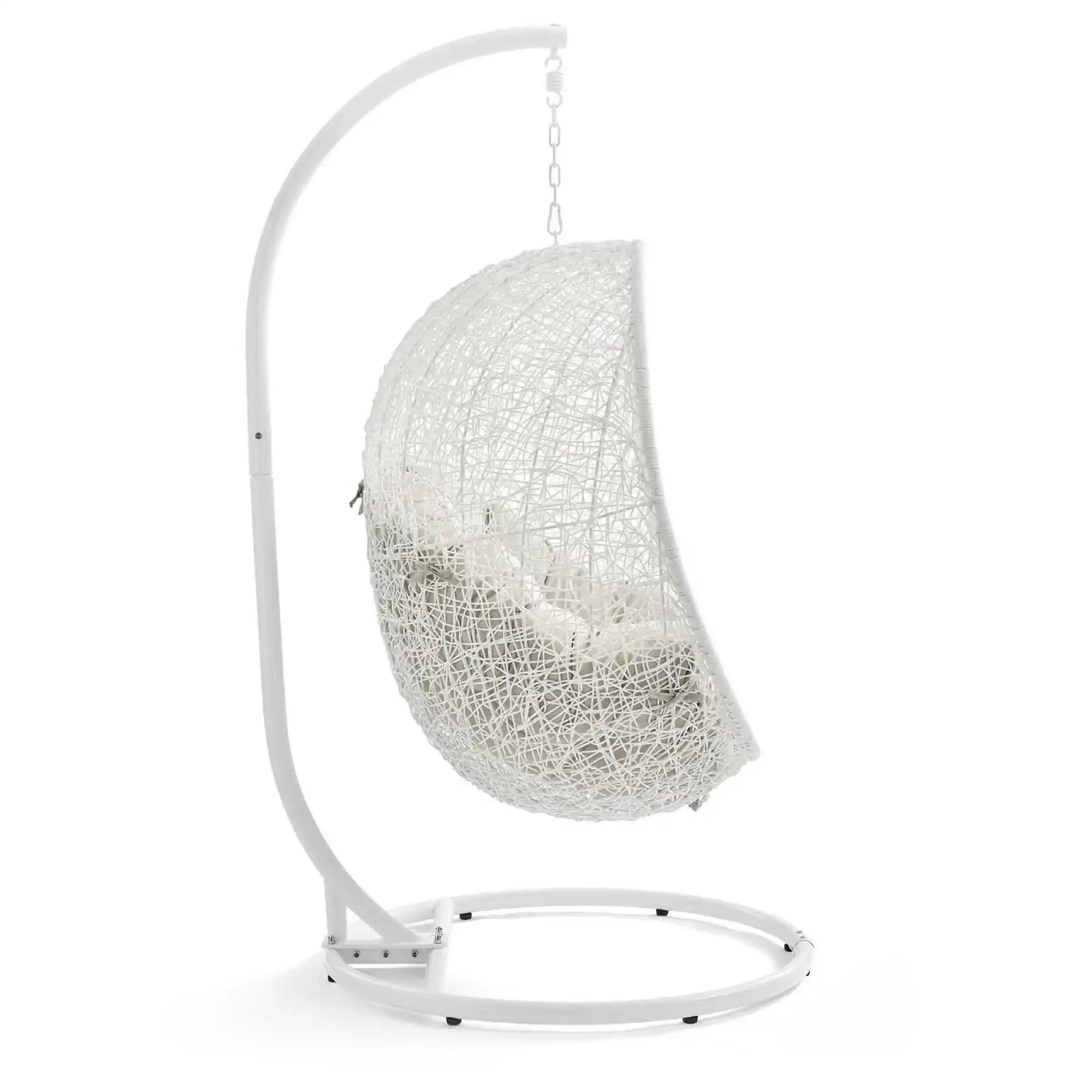 Hide Outdoor Patio Swing Chair With Stand by Modway - Best Buy Furniture