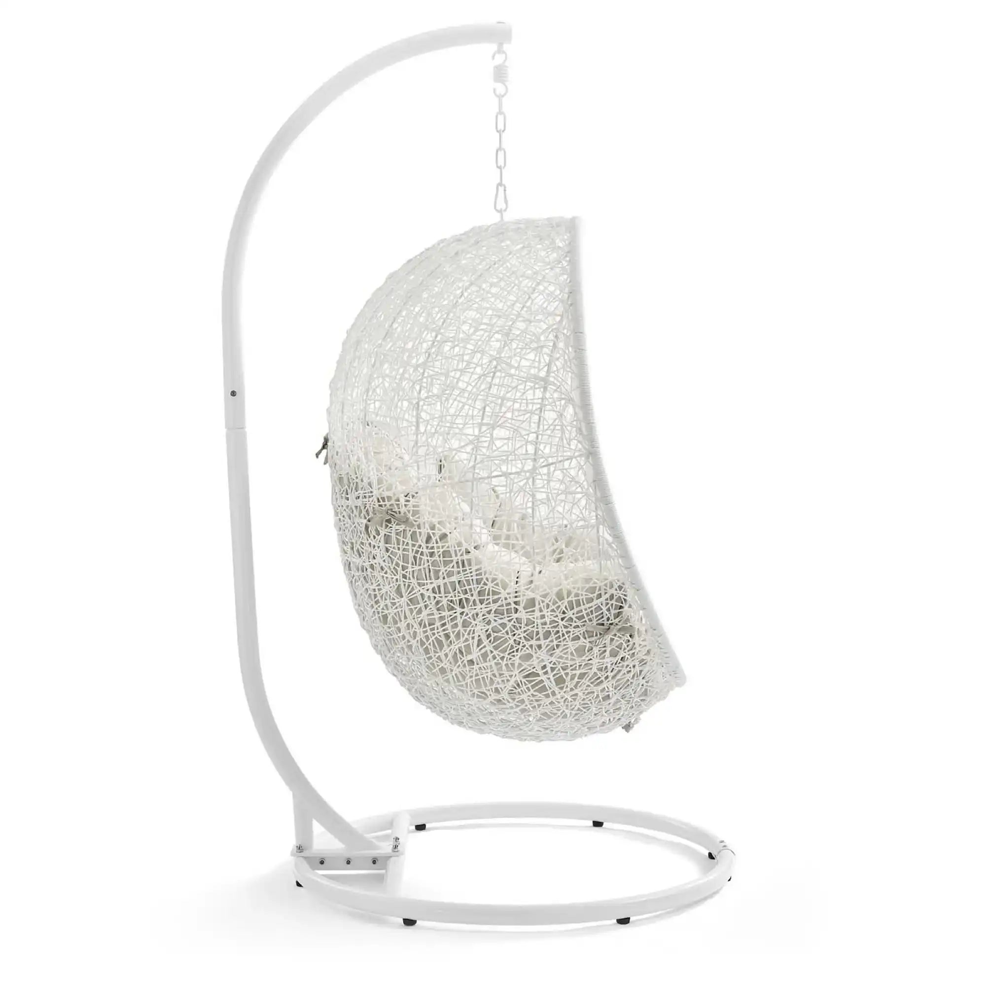 Hide Outdoor Patio Swing Chair With Stand by Modway - Best Buy Furniture