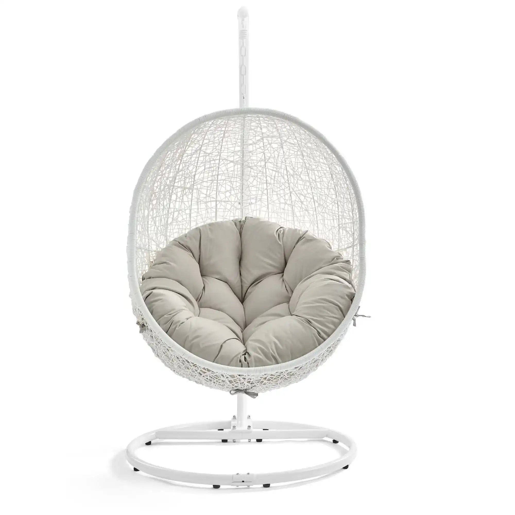 Hide Outdoor Patio Swing Chair With Stand by Modway - Best Buy Furniture