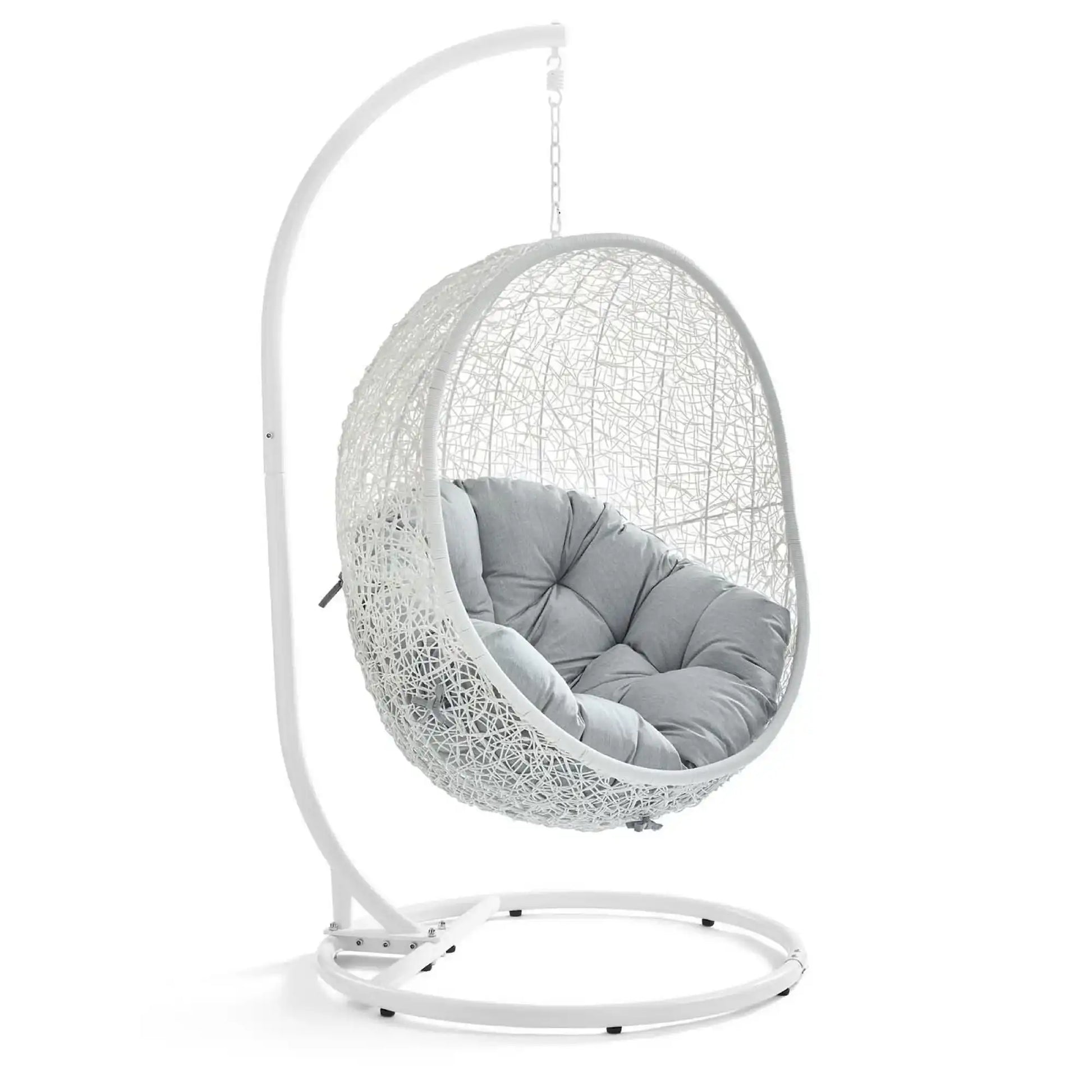 Hide Outdoor Patio Swing Chair With Stand by Modway - Best Buy Furniture