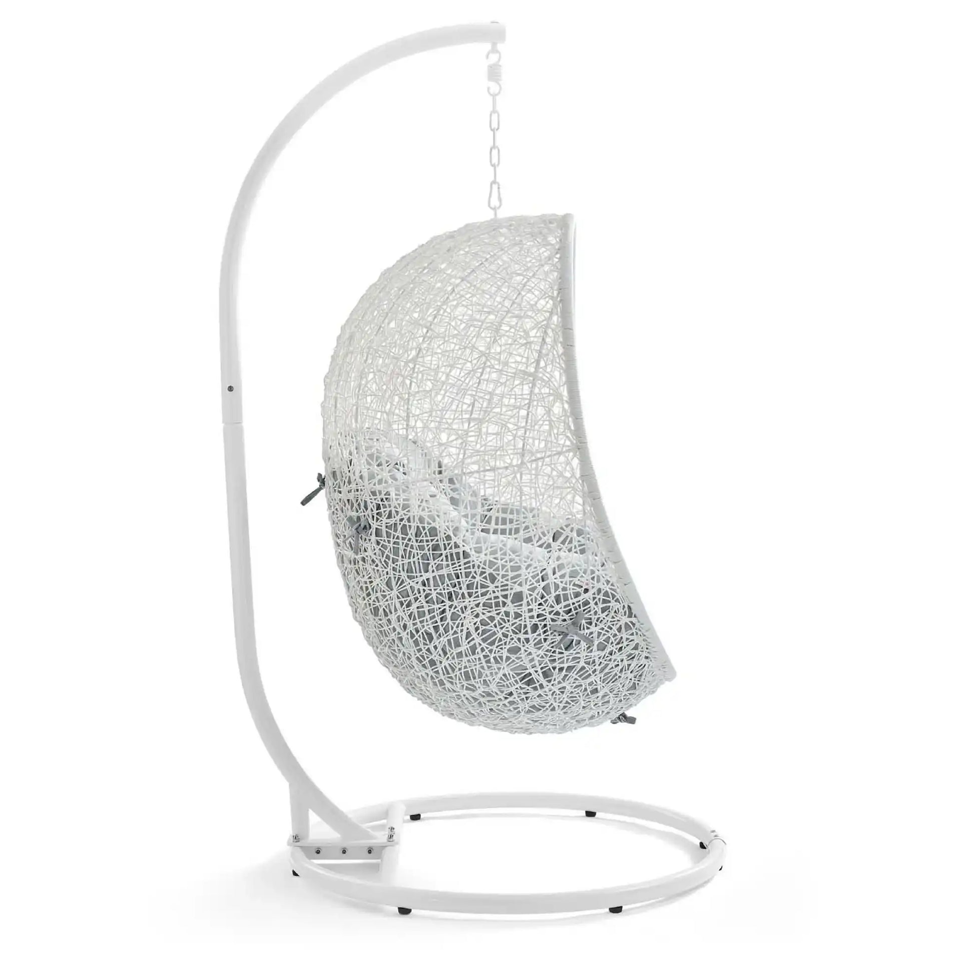 Hide Outdoor Patio Swing Chair With Stand by Modway - Best Buy Furniture