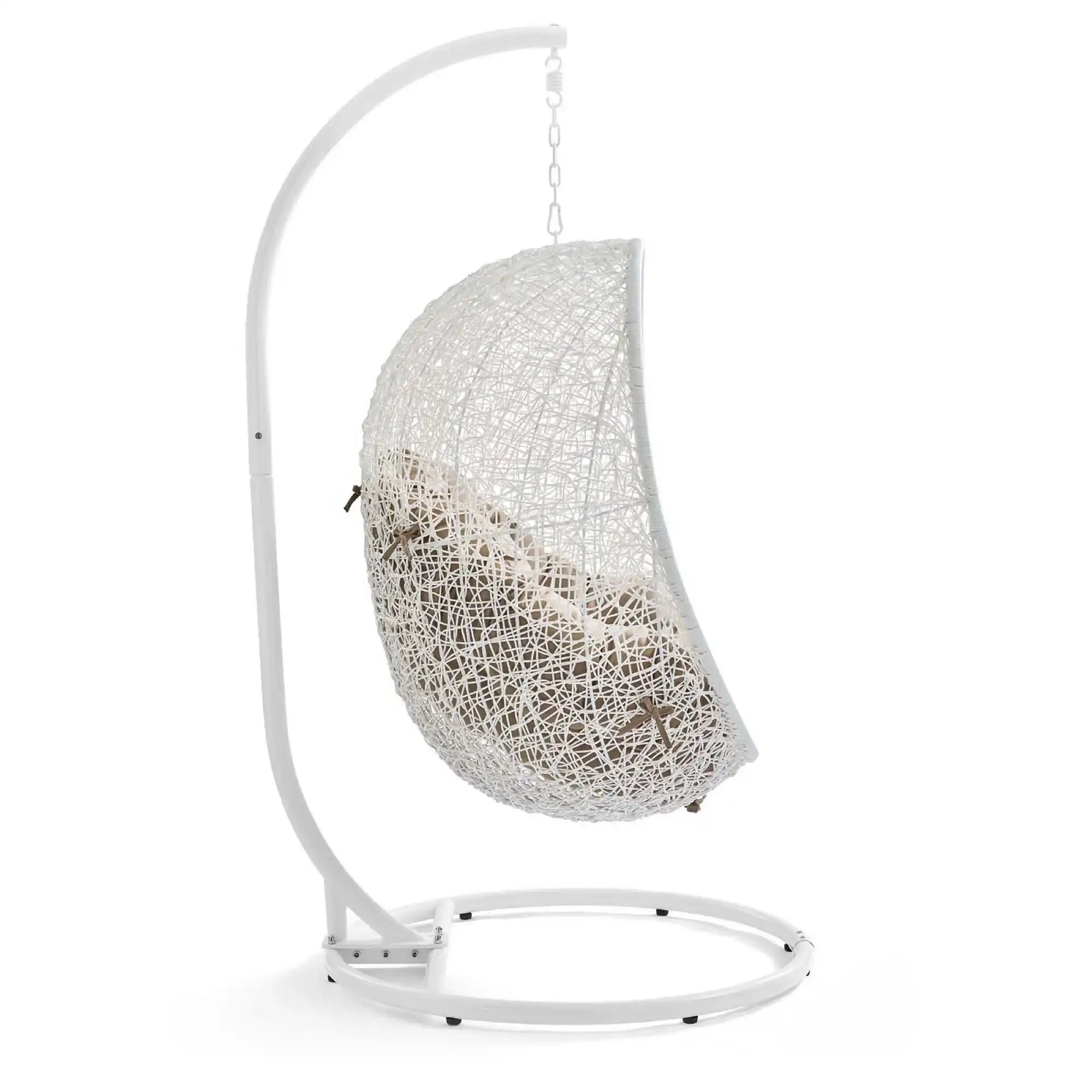 Hide Outdoor Patio Swing Chair With Stand by Modway - Best Buy Furniture