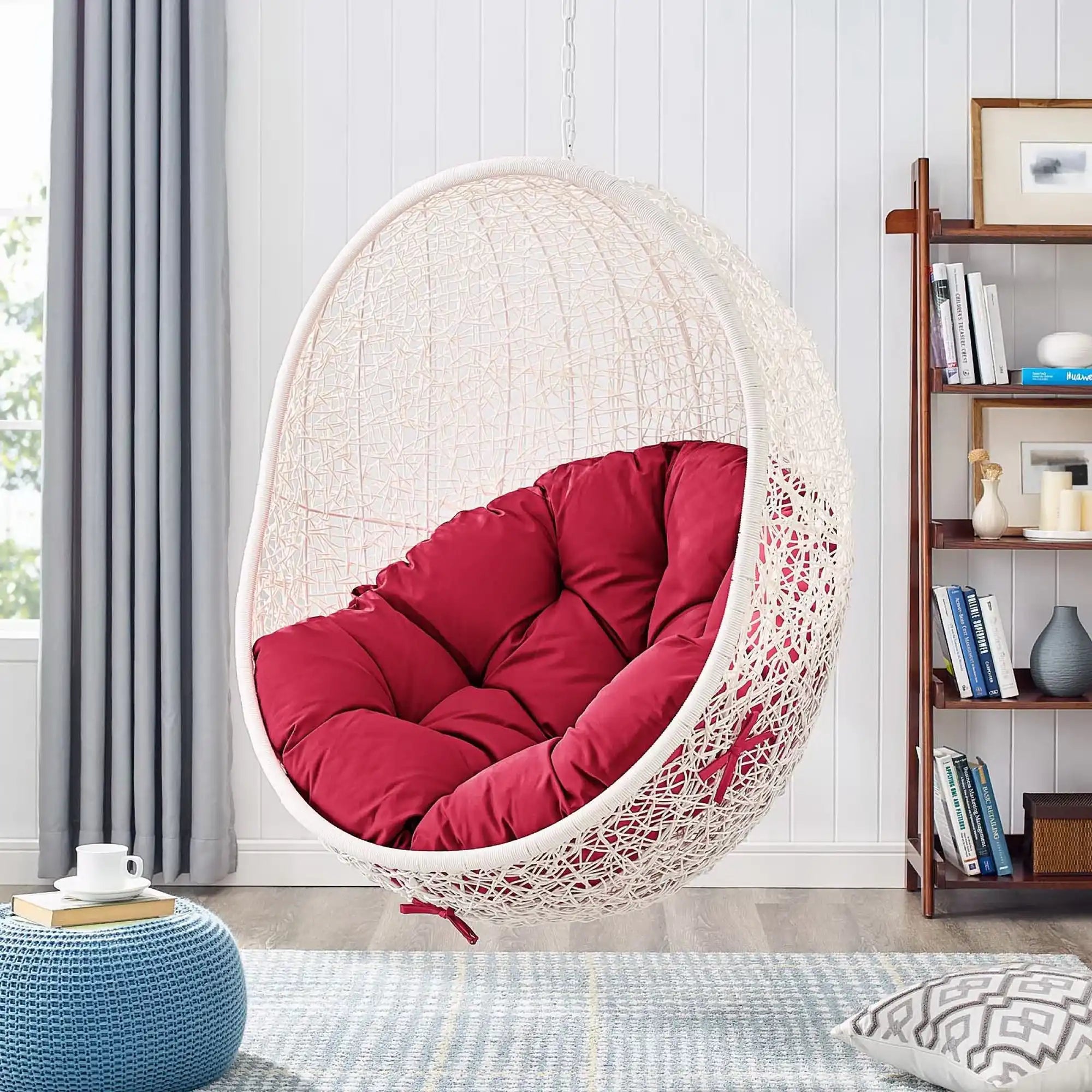 Hide Outdoor Patio Swing Chair With Stand by Modway - Best Buy Furniture