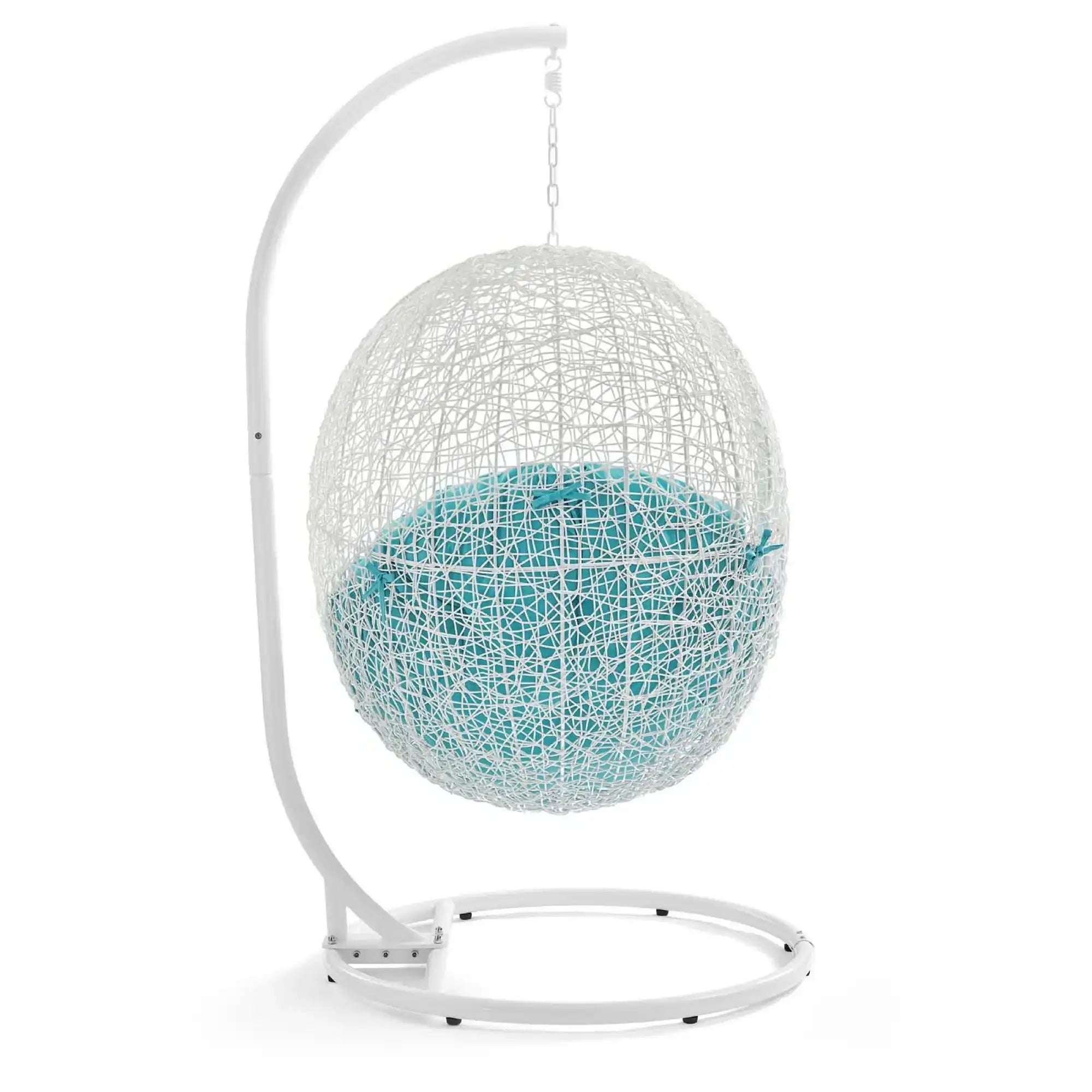 Hide Outdoor Patio Swing Chair With Stand by Modway - Best Buy Furniture