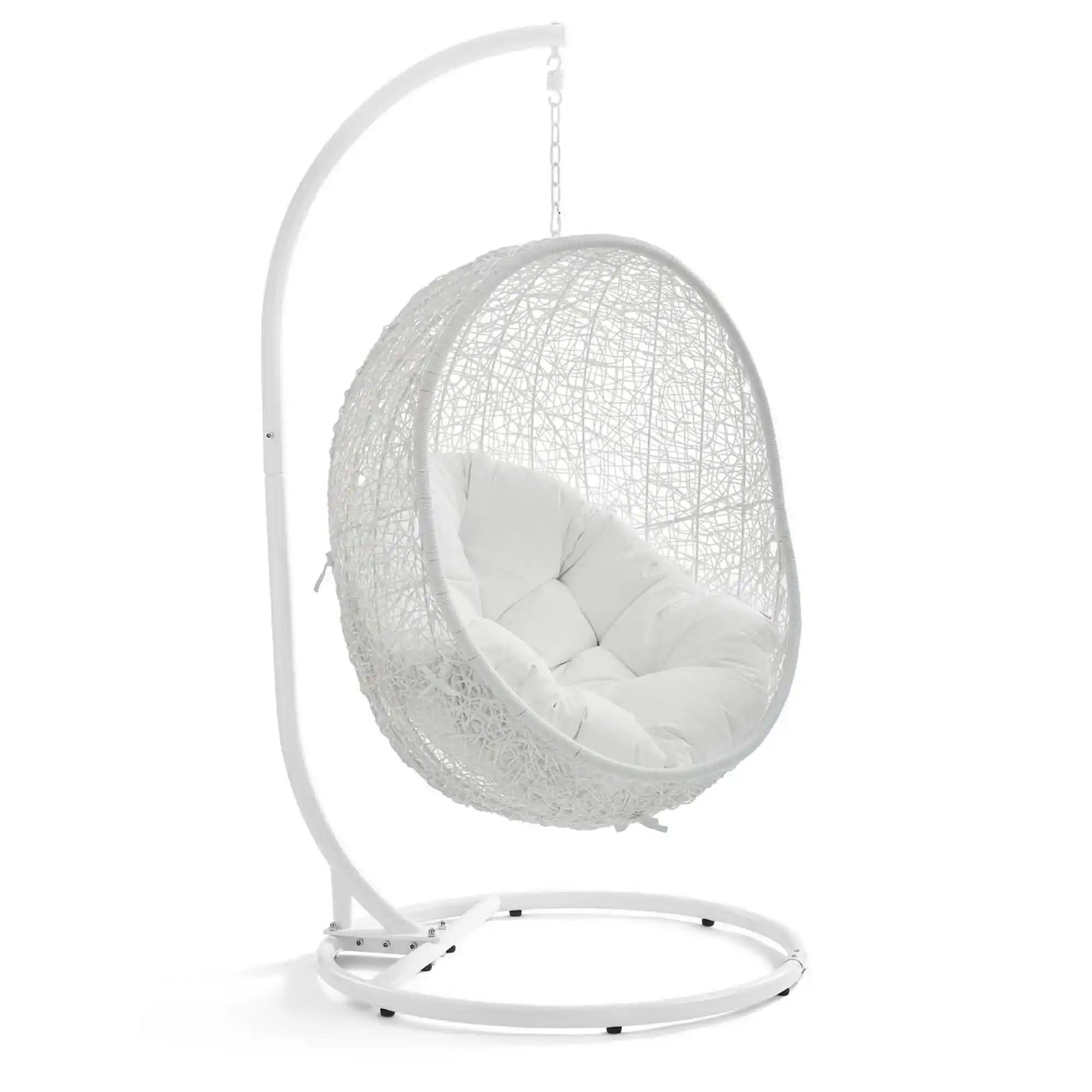 Hide Outdoor Patio Swing Chair With Stand by Modway - Best Buy Furniture
