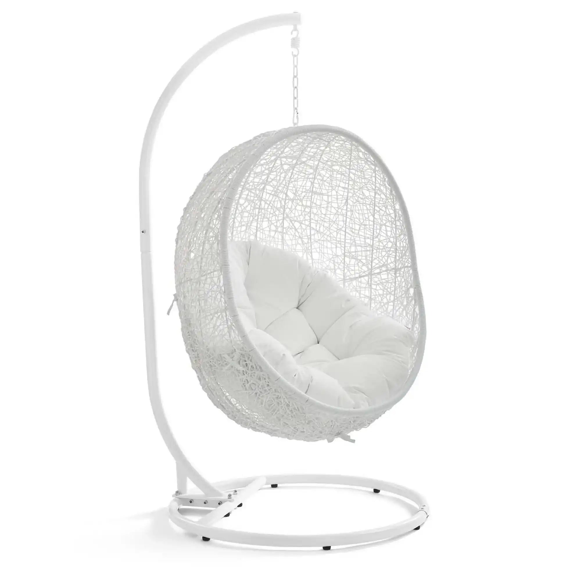 Hide Outdoor Patio Swing Chair With Stand by Modway - Best Buy Furniture