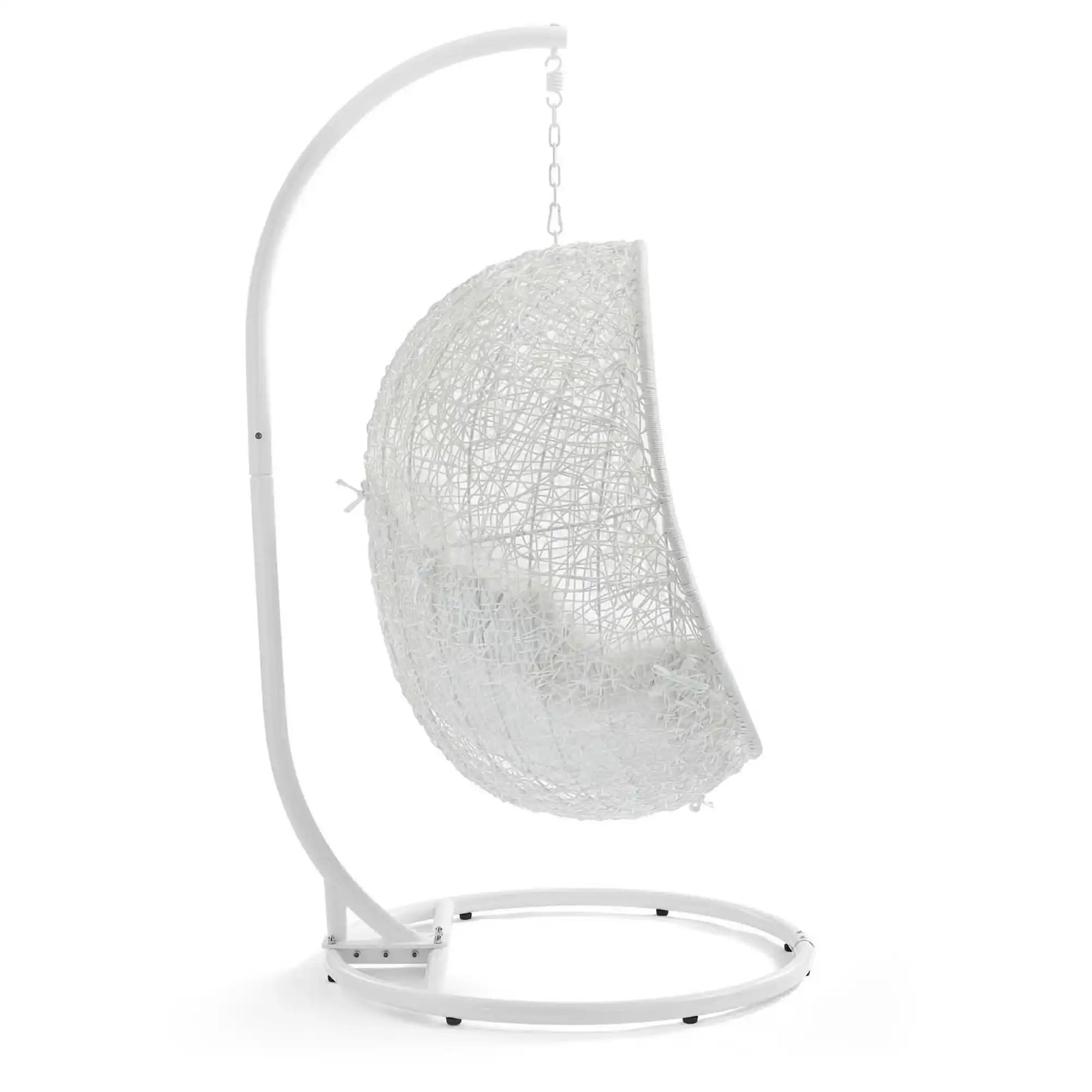 Hide Outdoor Patio Swing Chair With Stand by Modway - Best Buy Furniture