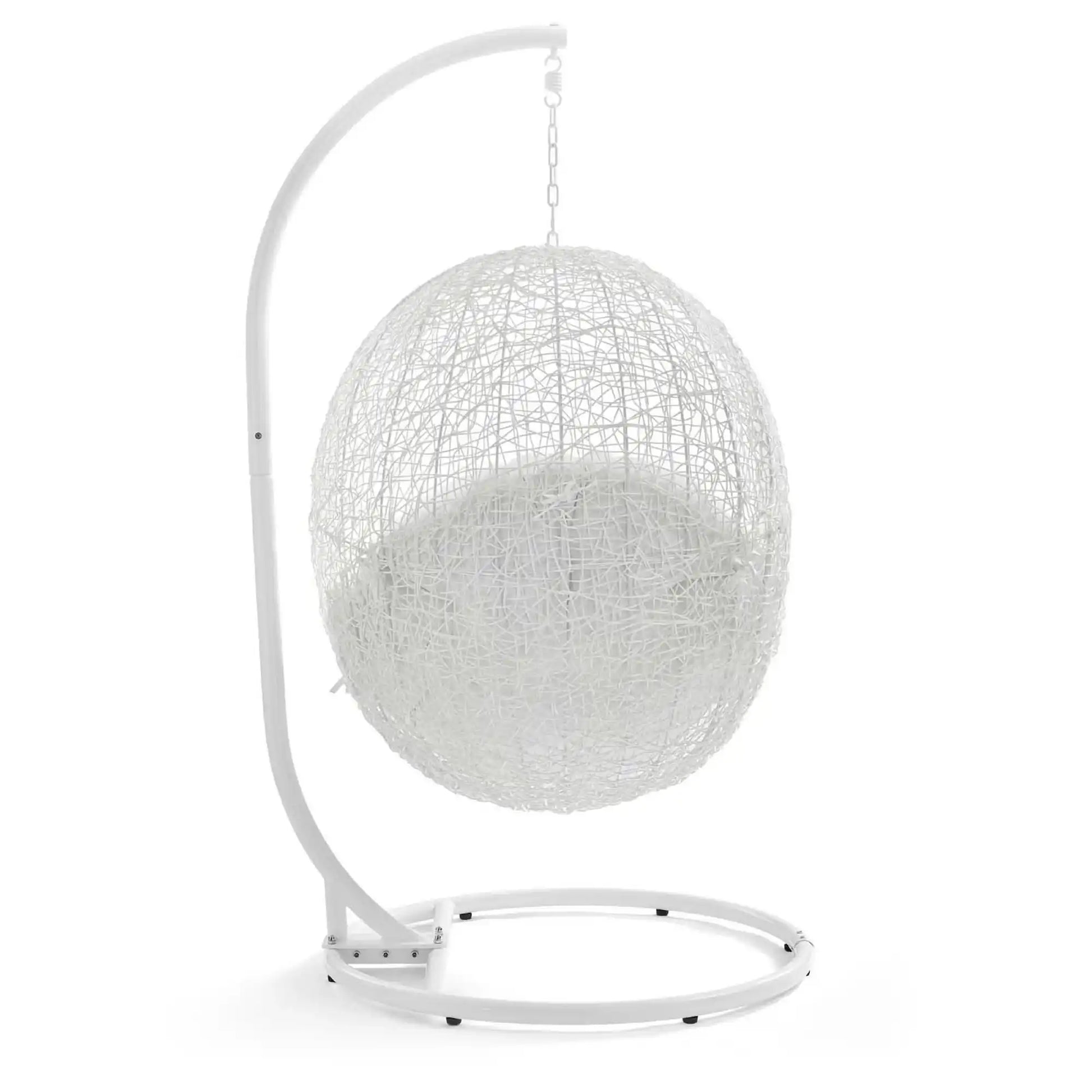Hide Outdoor Patio Swing Chair With Stand by Modway - Best Buy Furniture