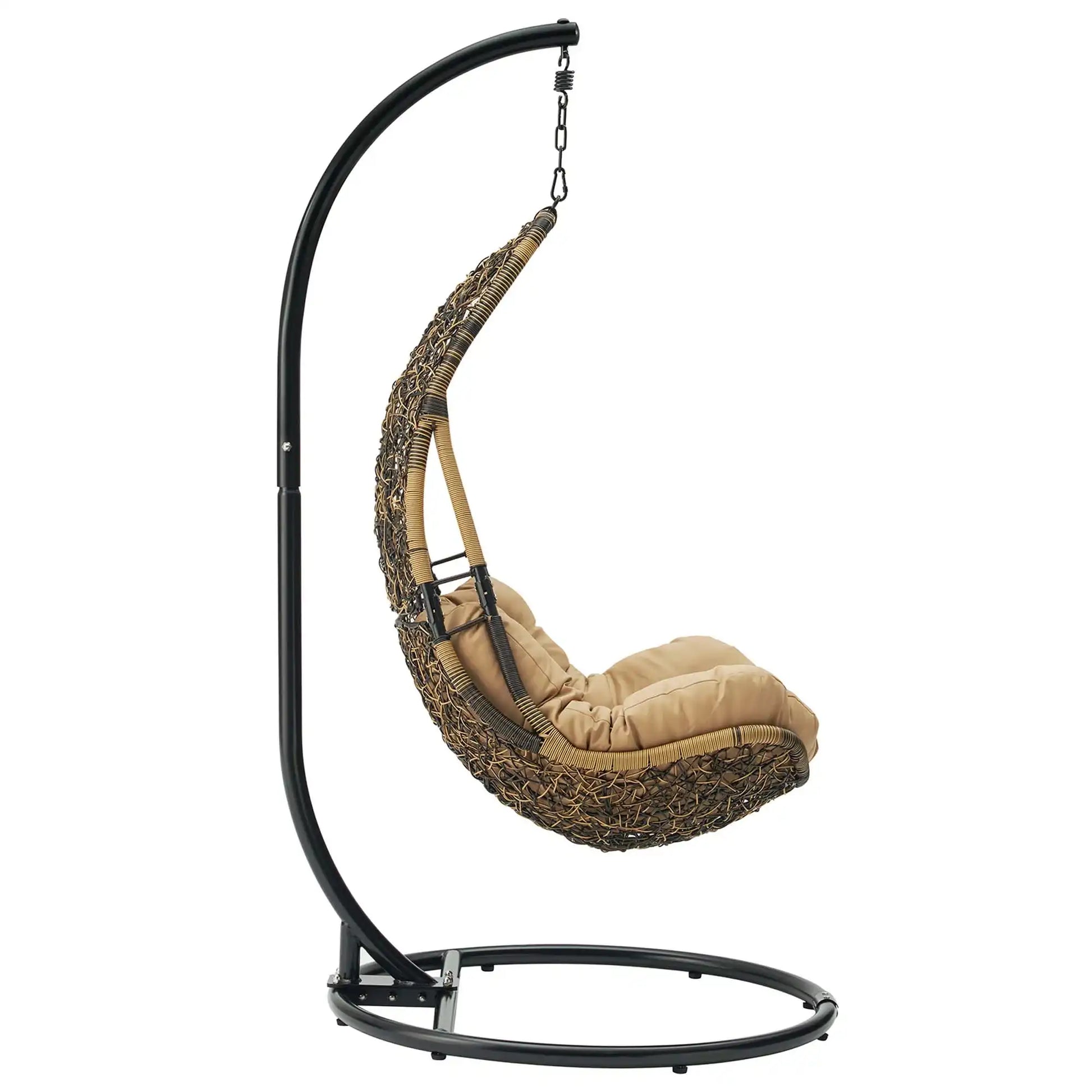 Abate Wicker Rattan Outdoor Patio Swing Chair by Modway - Best Buy Furniture