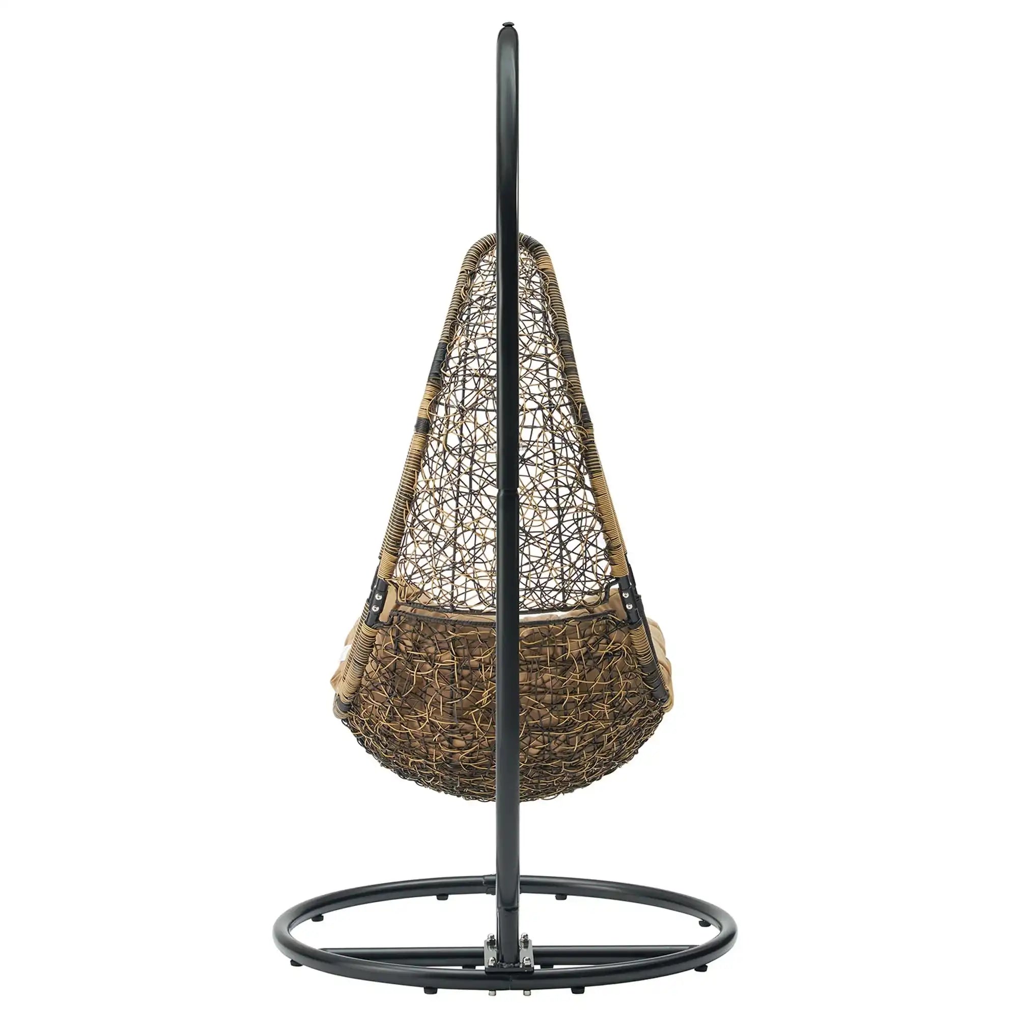 Abate Wicker Rattan Outdoor Patio Swing Chair by Modway - Best Buy Furniture