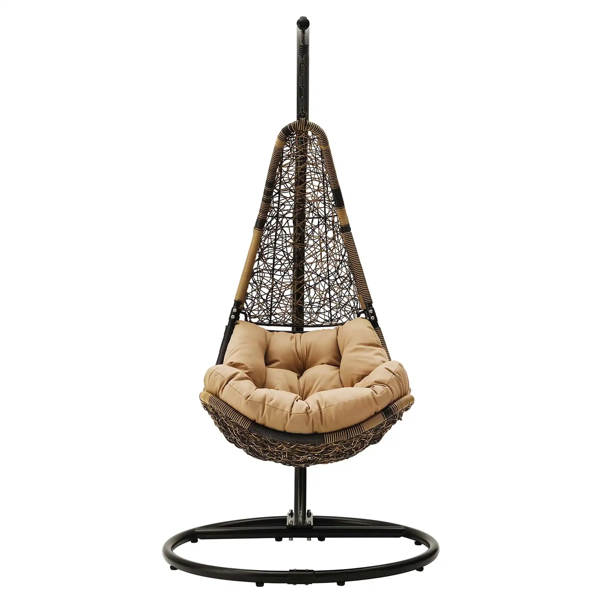 Abate Wicker Rattan Outdoor Patio Swing Chair by Modway - Best Buy Furniture