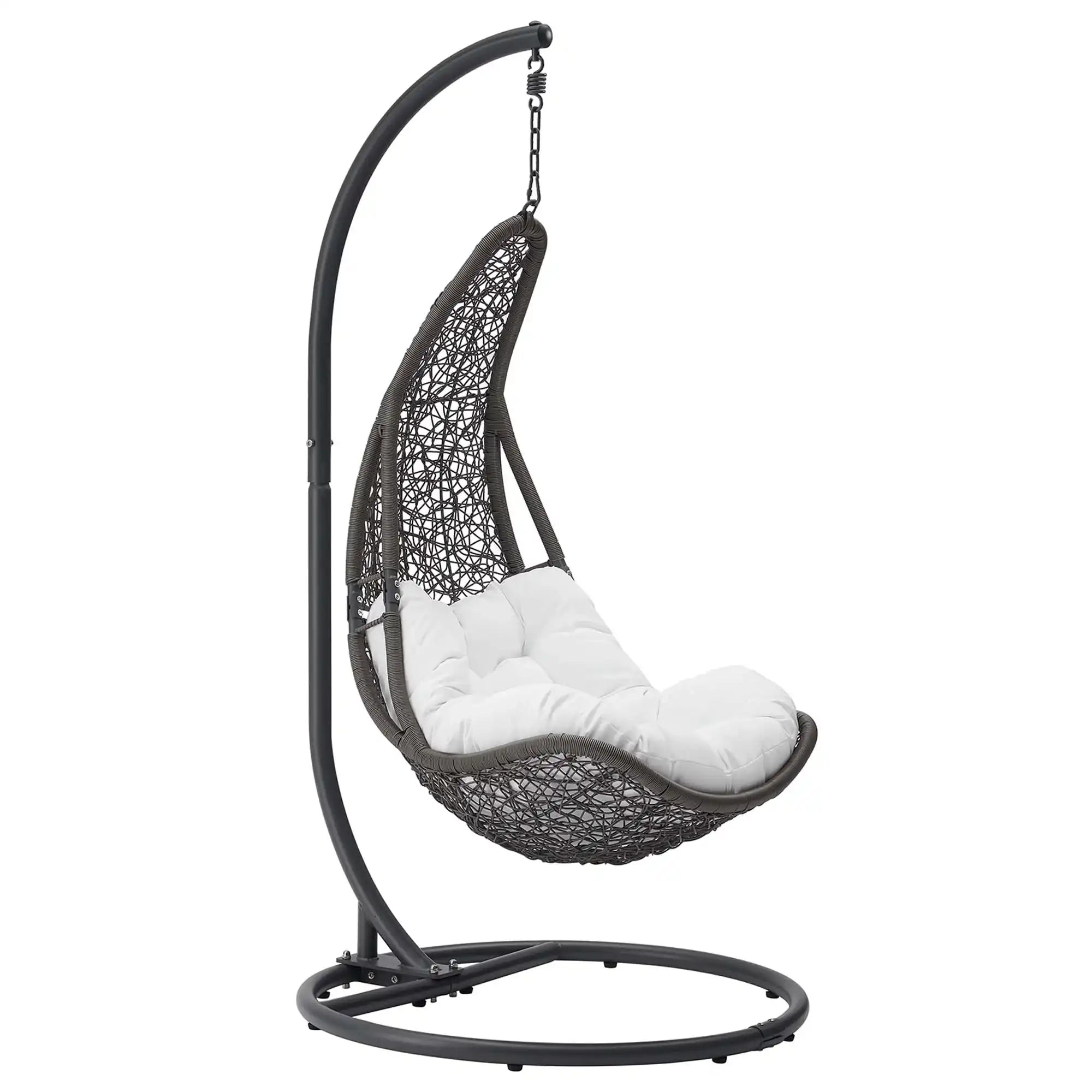 Abate Wicker Rattan Outdoor Patio Swing Chair by Modway - Best Buy Furniture