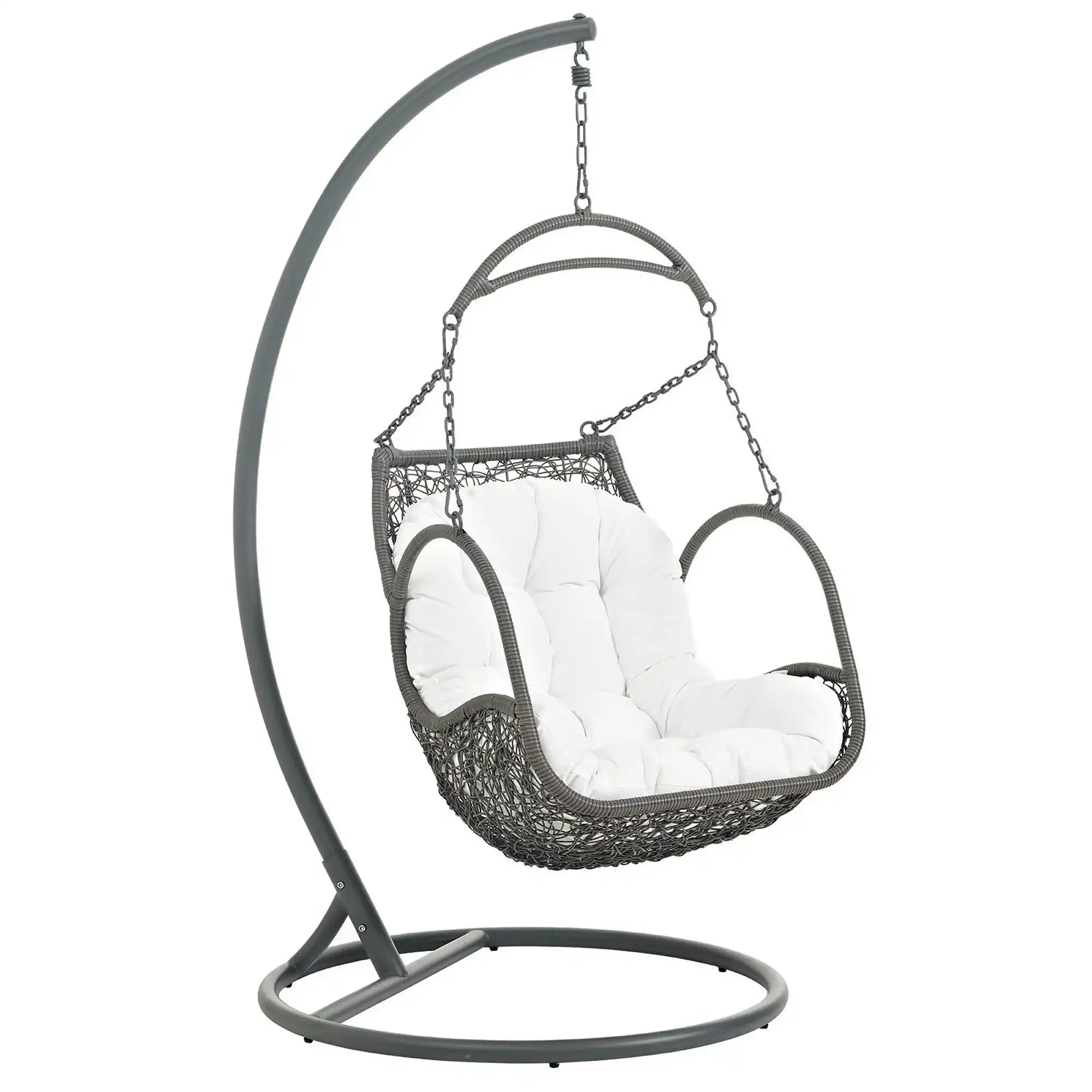 Arbor Outdoor Patio Wood Swing Chair by Modway - Best Buy Furniture