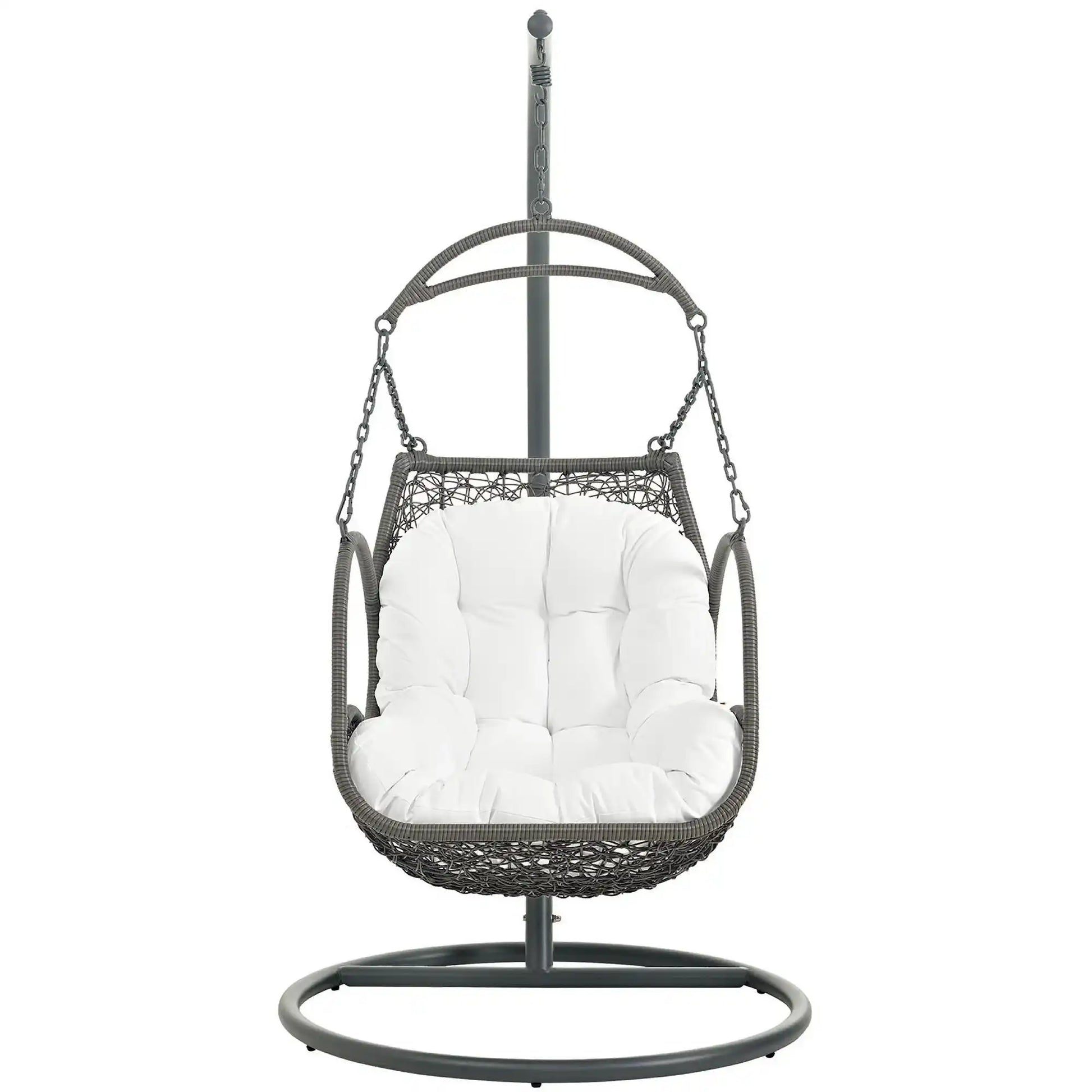 Arbor Outdoor Patio Wood Swing Chair by Modway - Best Buy Furniture