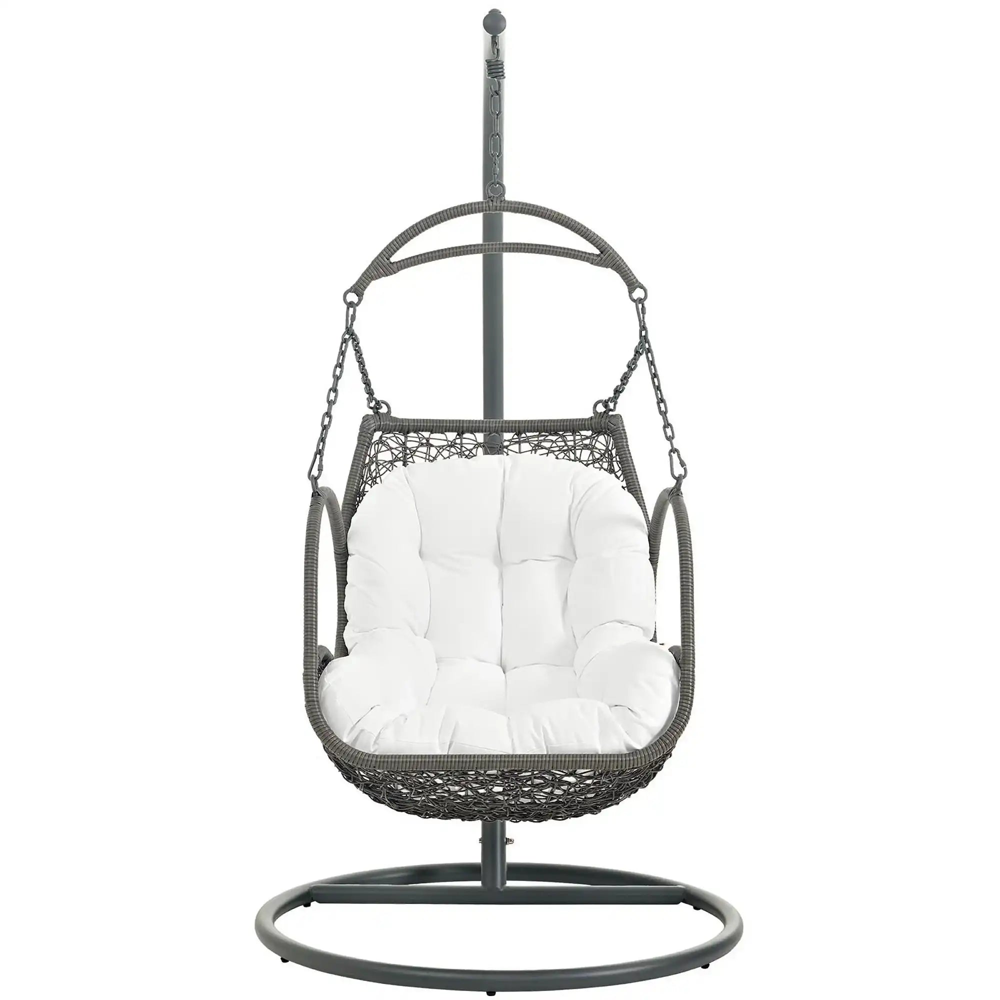 Arbor Outdoor Patio Wood Swing Chair by Modway - Best Buy Furniture