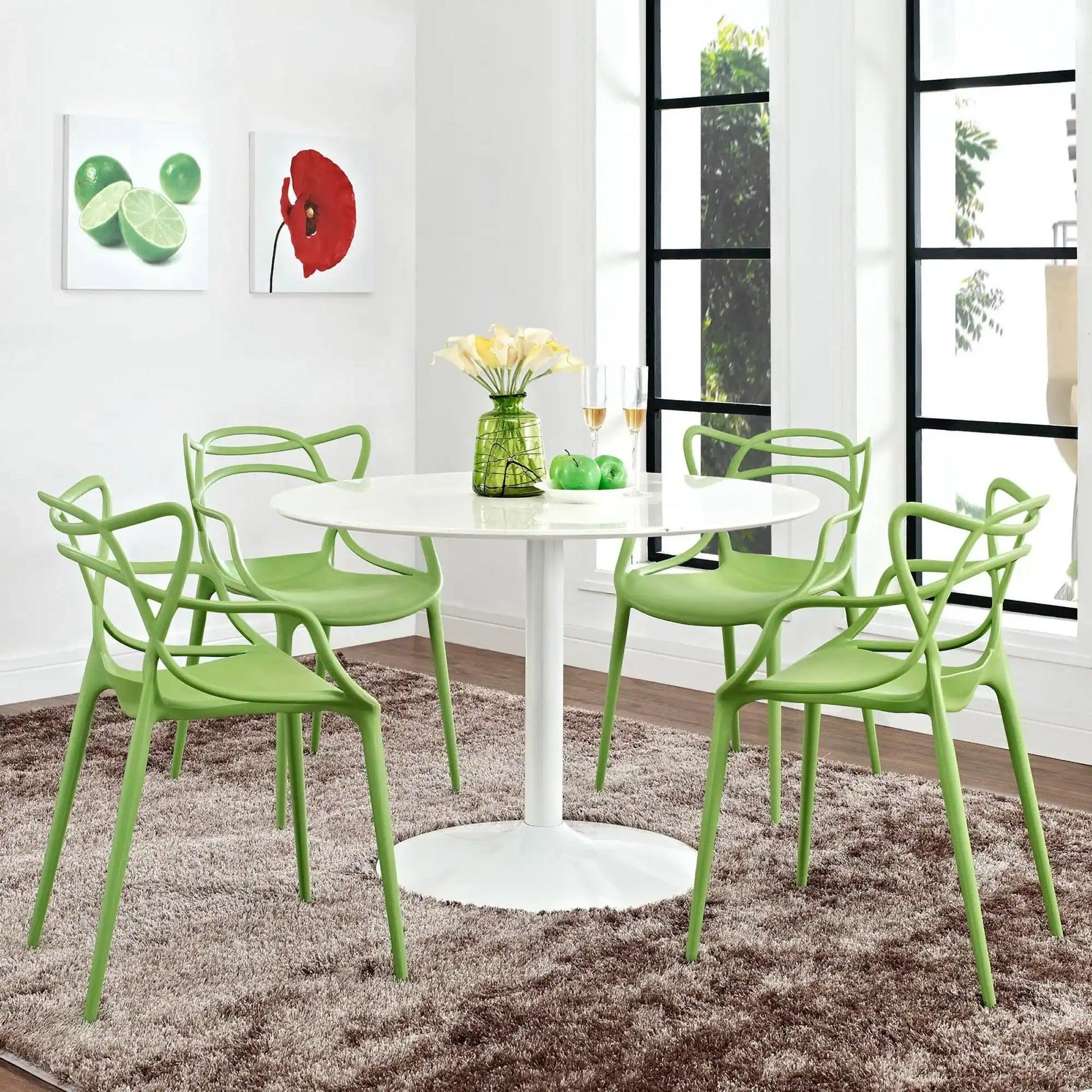 Entangled Dining Set Set of 4 by Modway - Best Buy Furniture