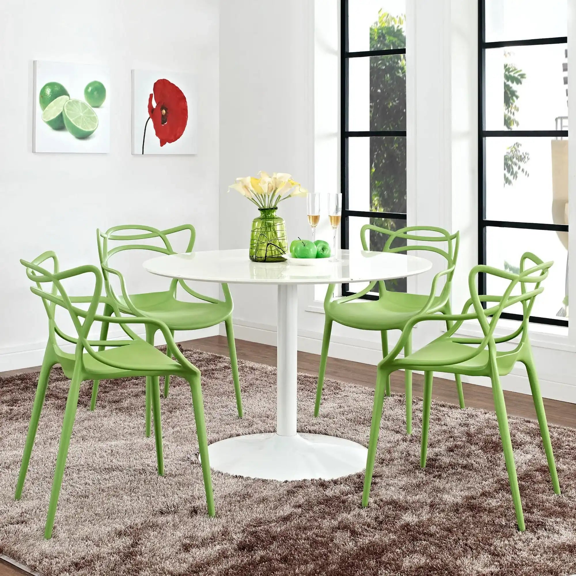 Entangled Dining Set Set of 4 by Modway - Best Buy Furniture
