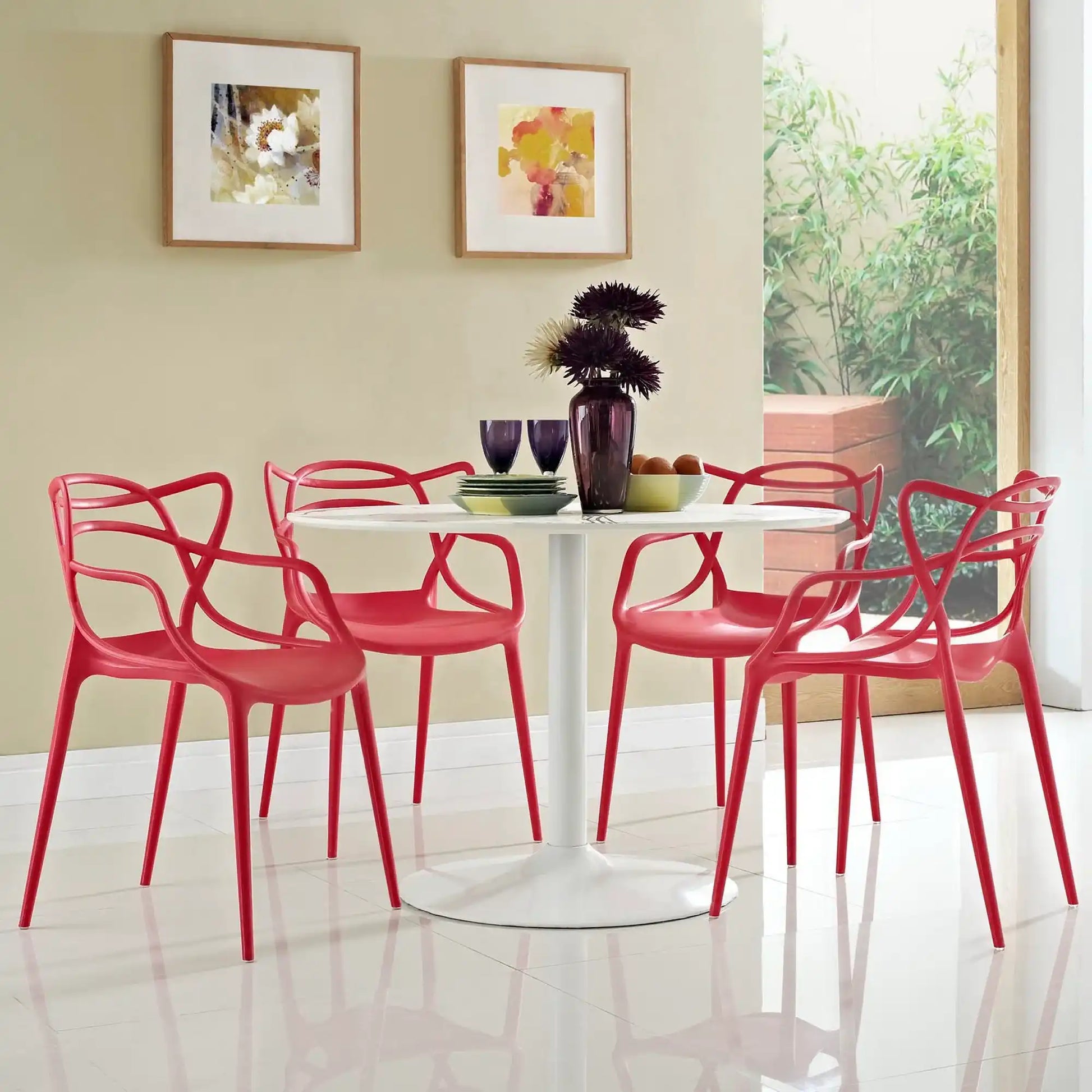 Entangled Dining Set Set of 4 by Modway - Best Buy Furniture