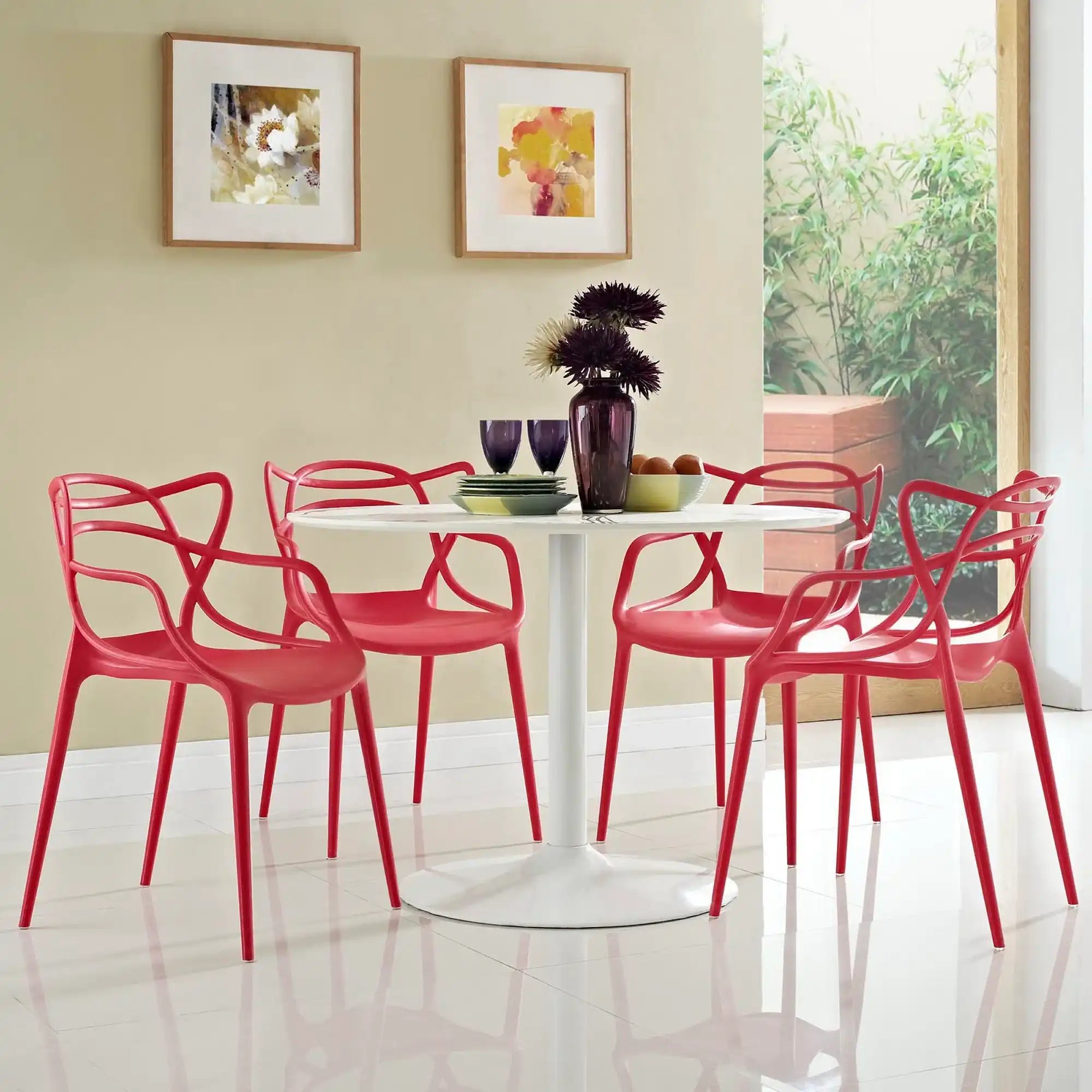 Entangled Dining Set Set of 4 by Modway - Best Buy Furniture