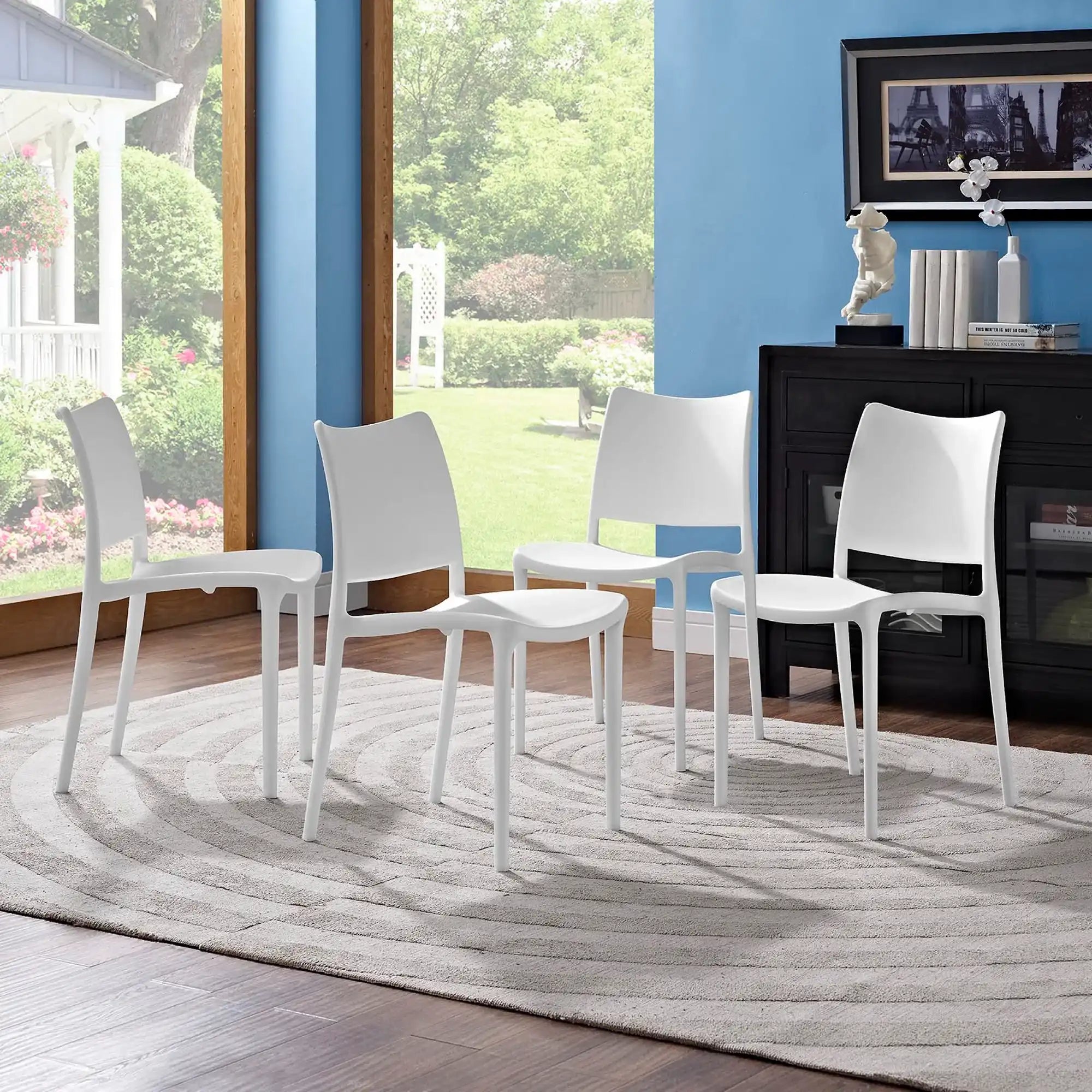 Hipster Dining Side Chair Set of 4 by Modway - Best Buy Furniture