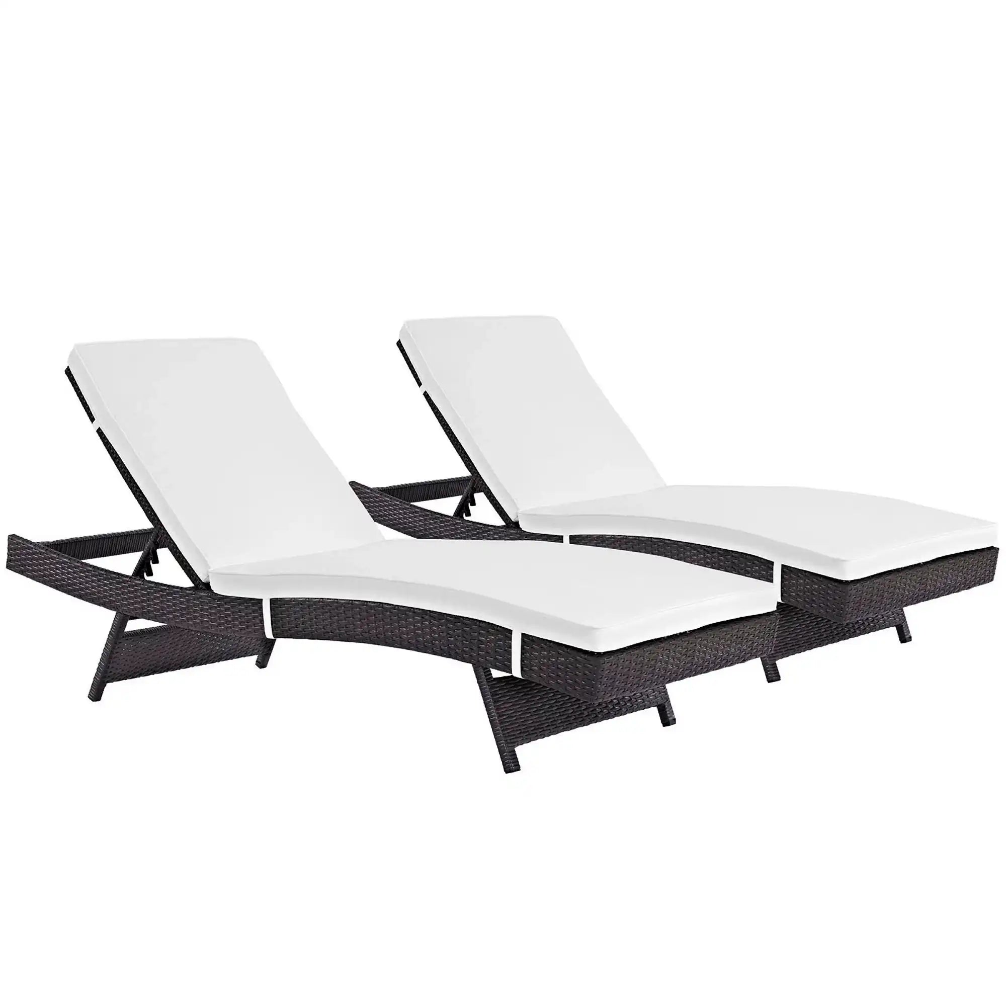 Convene Outdoor Patio Chaise Set of 2 by Modway - Best Buy Furniture
