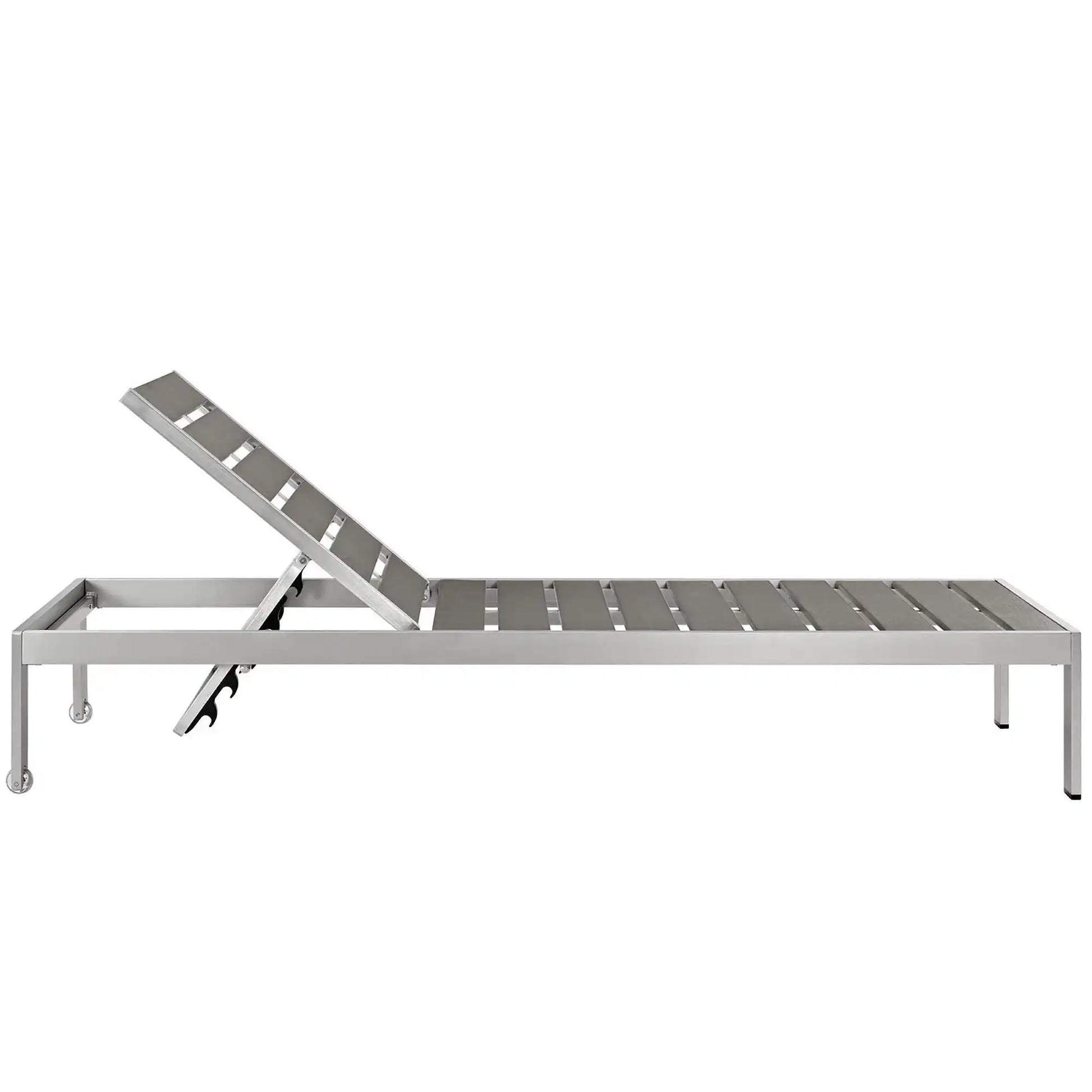 Shore Outdoor Patio Aluminum Chaise Set of 2 by Modway - Best Buy Furniture