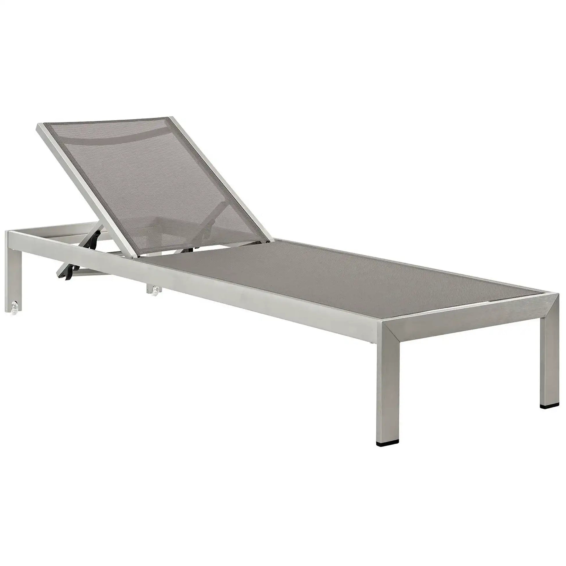 Shore Outdoor Patio Aluminum Chaise Set of 4 by Modway - Best Buy Furniture