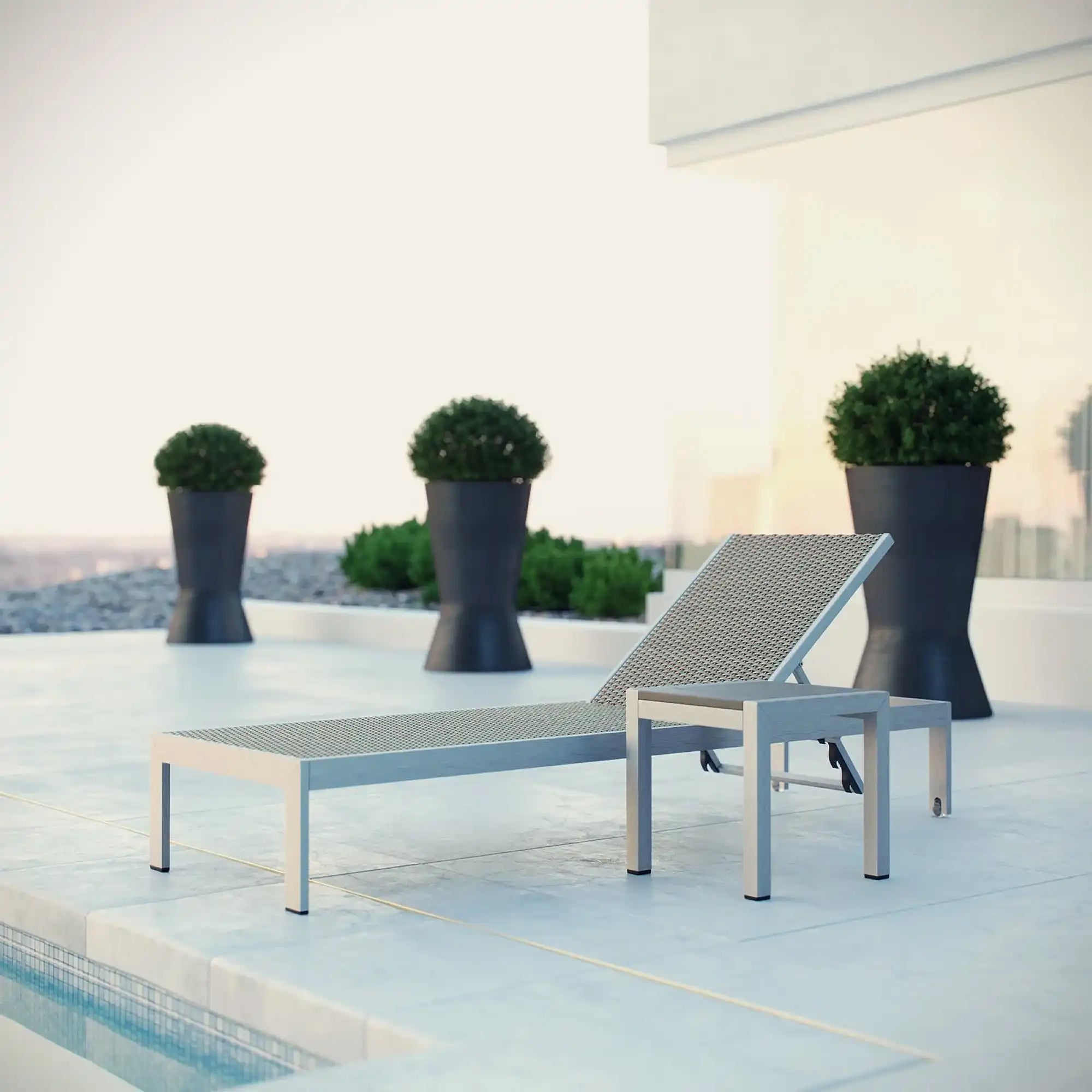 Shore 2 Piece Outdoor Patio Set by Modway - Best Buy Furniture