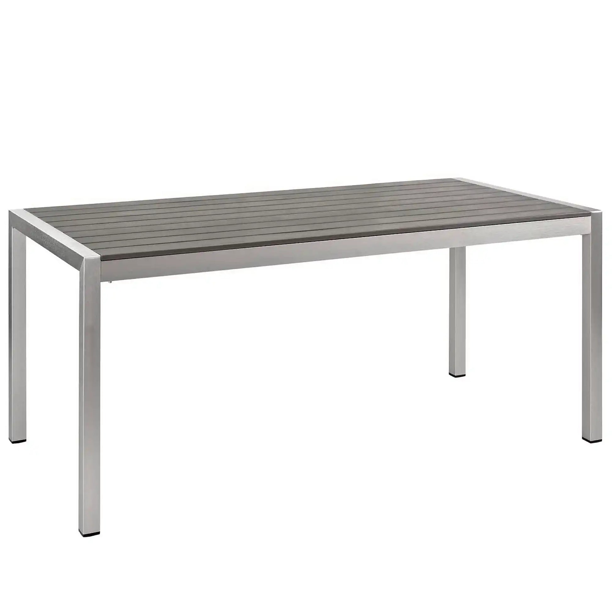 Shore 3 Piece Outdoor Patio Aluminum Dining Set by Modway - Best Buy Furniture