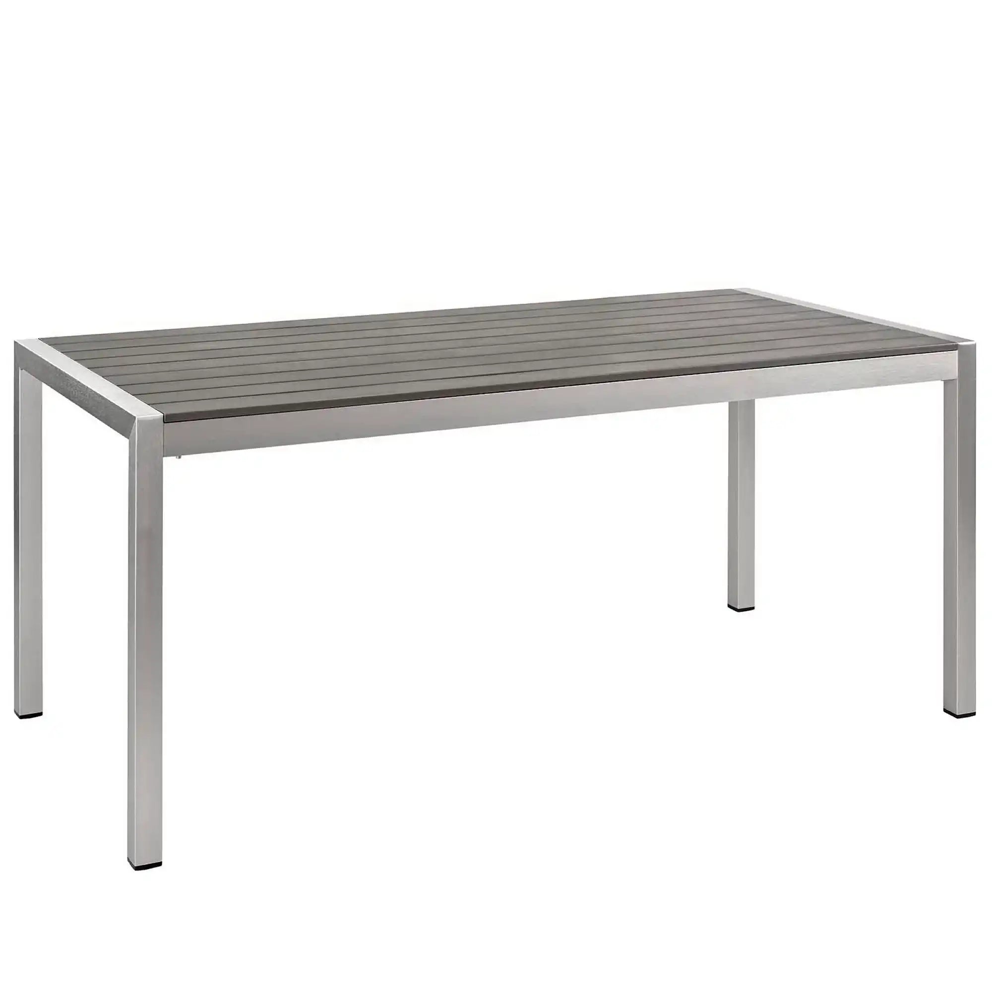 Shore 3 Piece Outdoor Patio Aluminum Dining Set by Modway - Best Buy Furniture