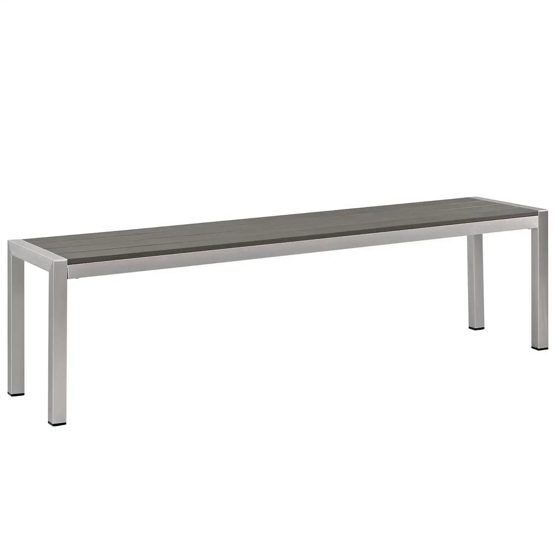 Shore 3 Piece Outdoor Patio Aluminum Dining Set by Modway - Best Buy Furniture