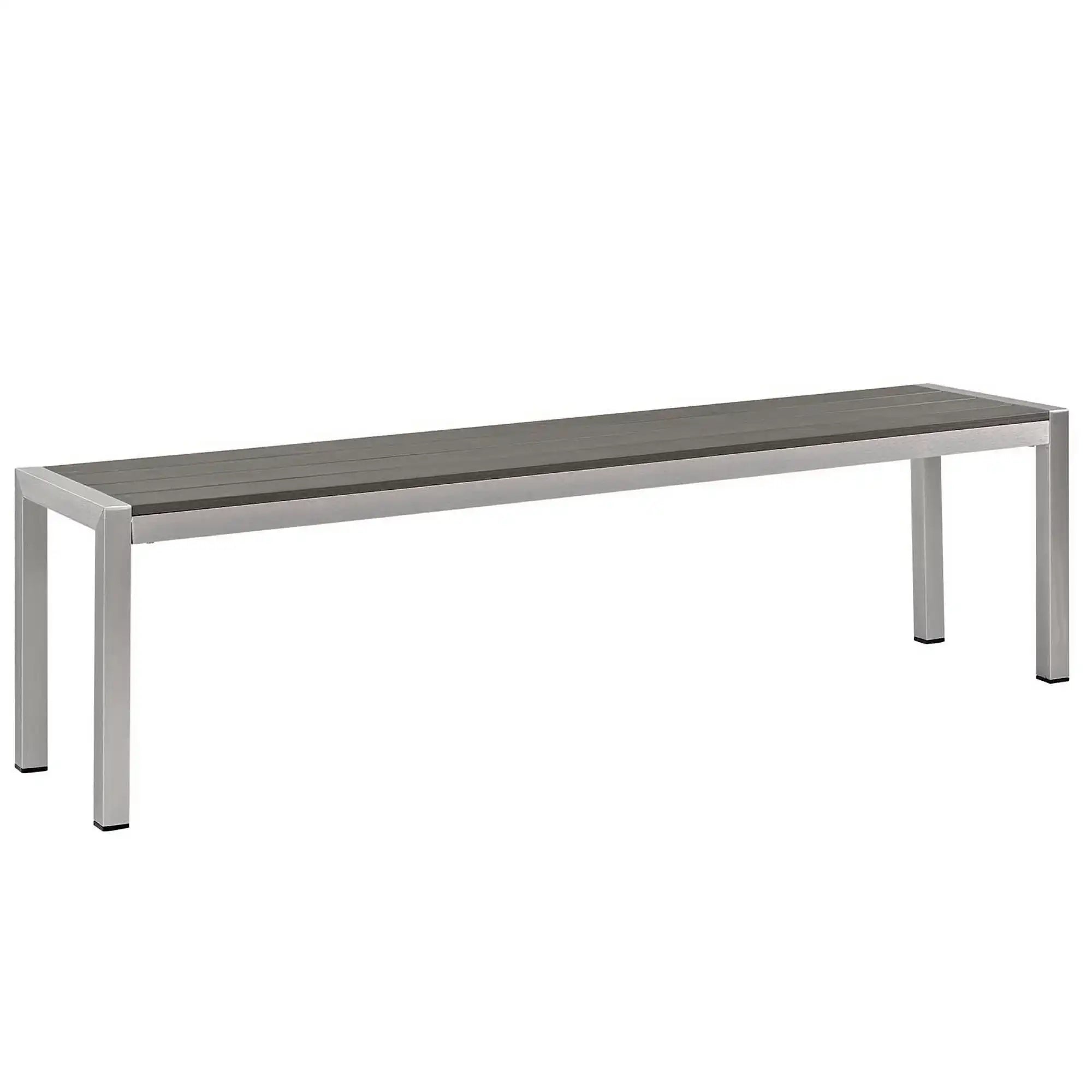 Shore 3 Piece Outdoor Patio Aluminum Dining Set by Modway - Best Buy Furniture