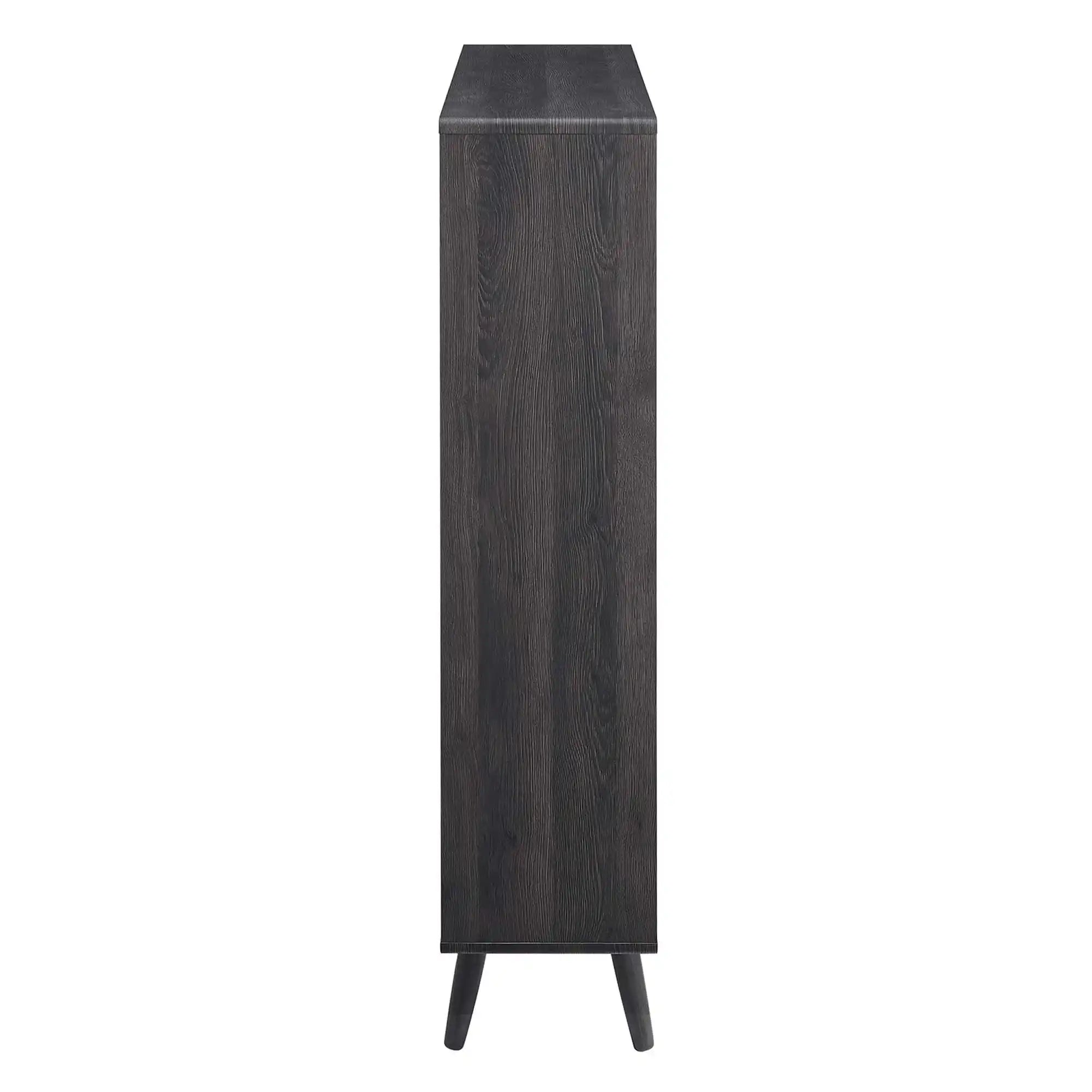 Transmit 7 Shelf Wood Grain Bookcase by Modway - Best Buy Furniture