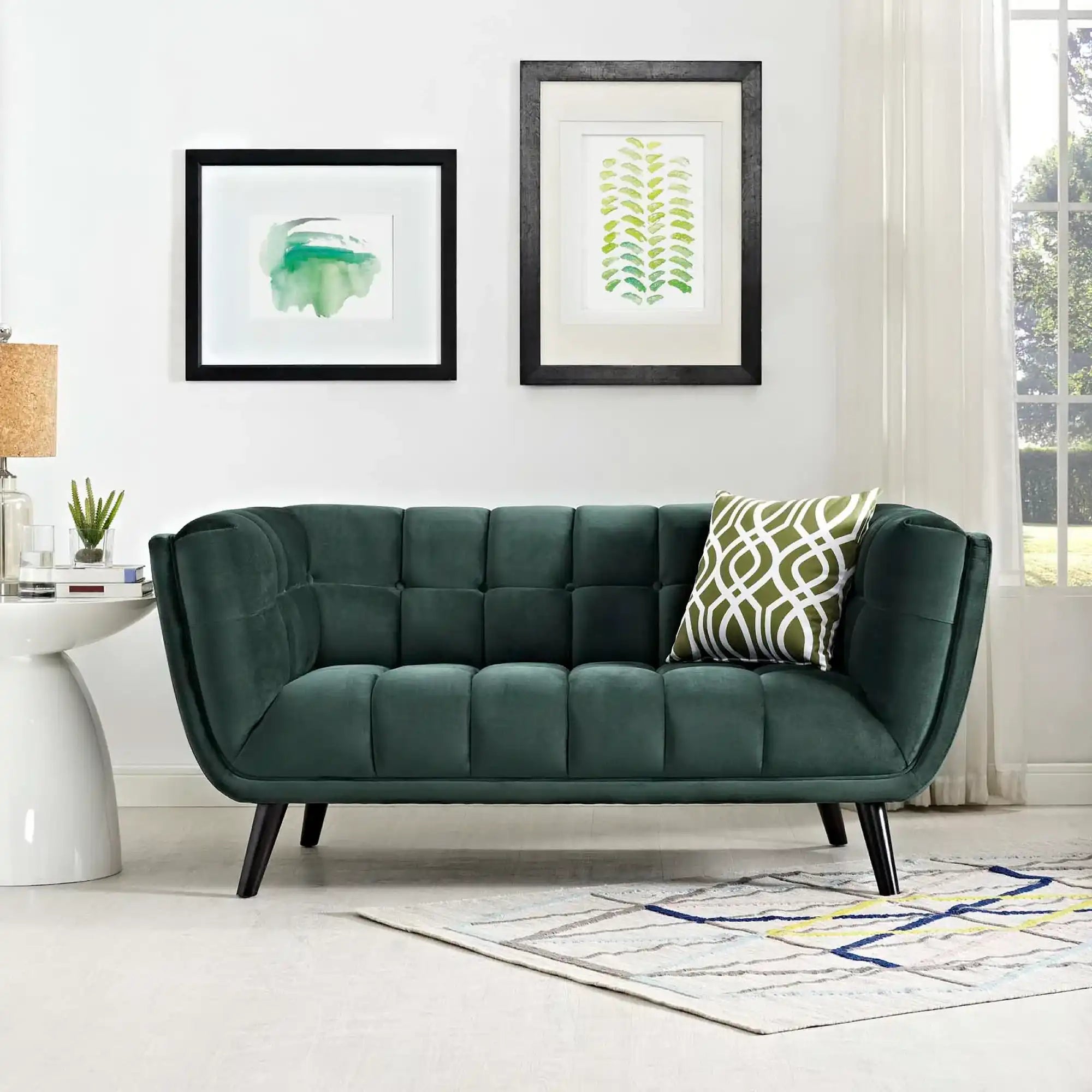 Bestow Performance Velvet Loveseat by Modway - Best Buy Furniture