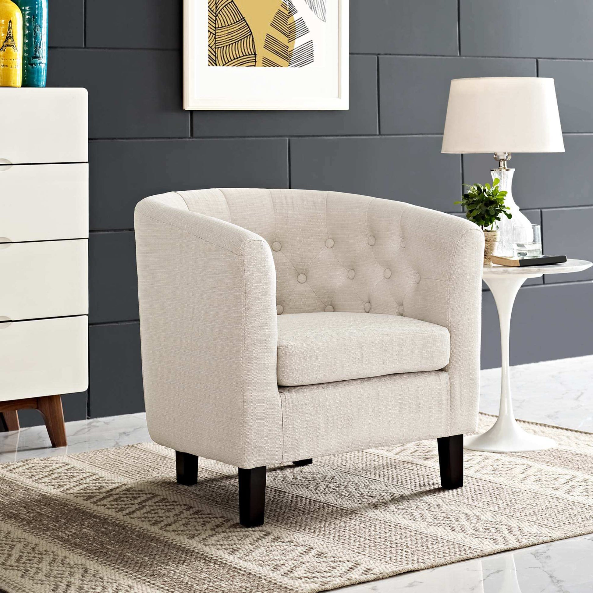 Prospect Upholstered Fabric Armchair by Modway - Best Buy Furniture