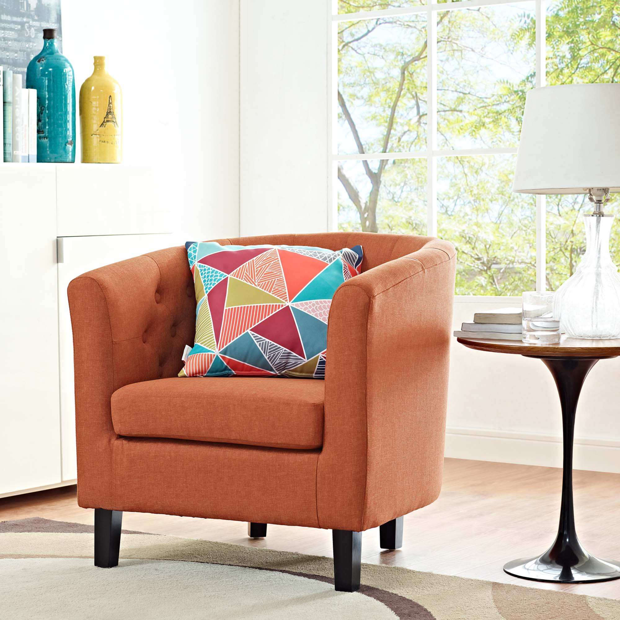 Prospect Upholstered Fabric Armchair by Modway - Best Buy Furniture