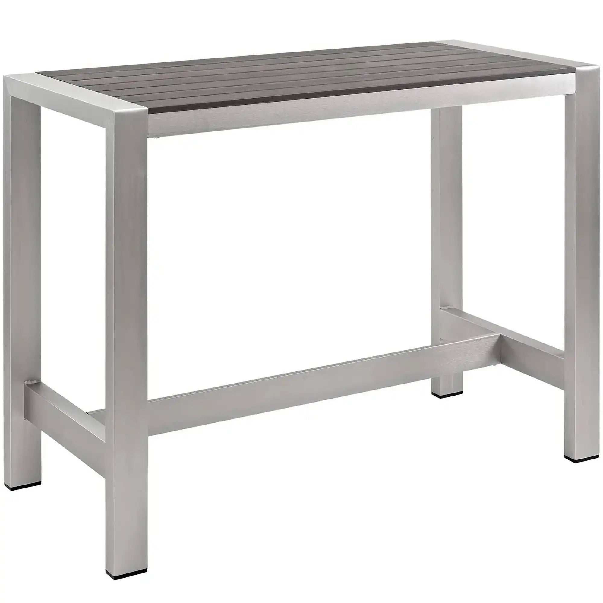 Shore 5 Piece Outdoor Patio Aluminum Dining Set by Modway - Best Buy Furniture