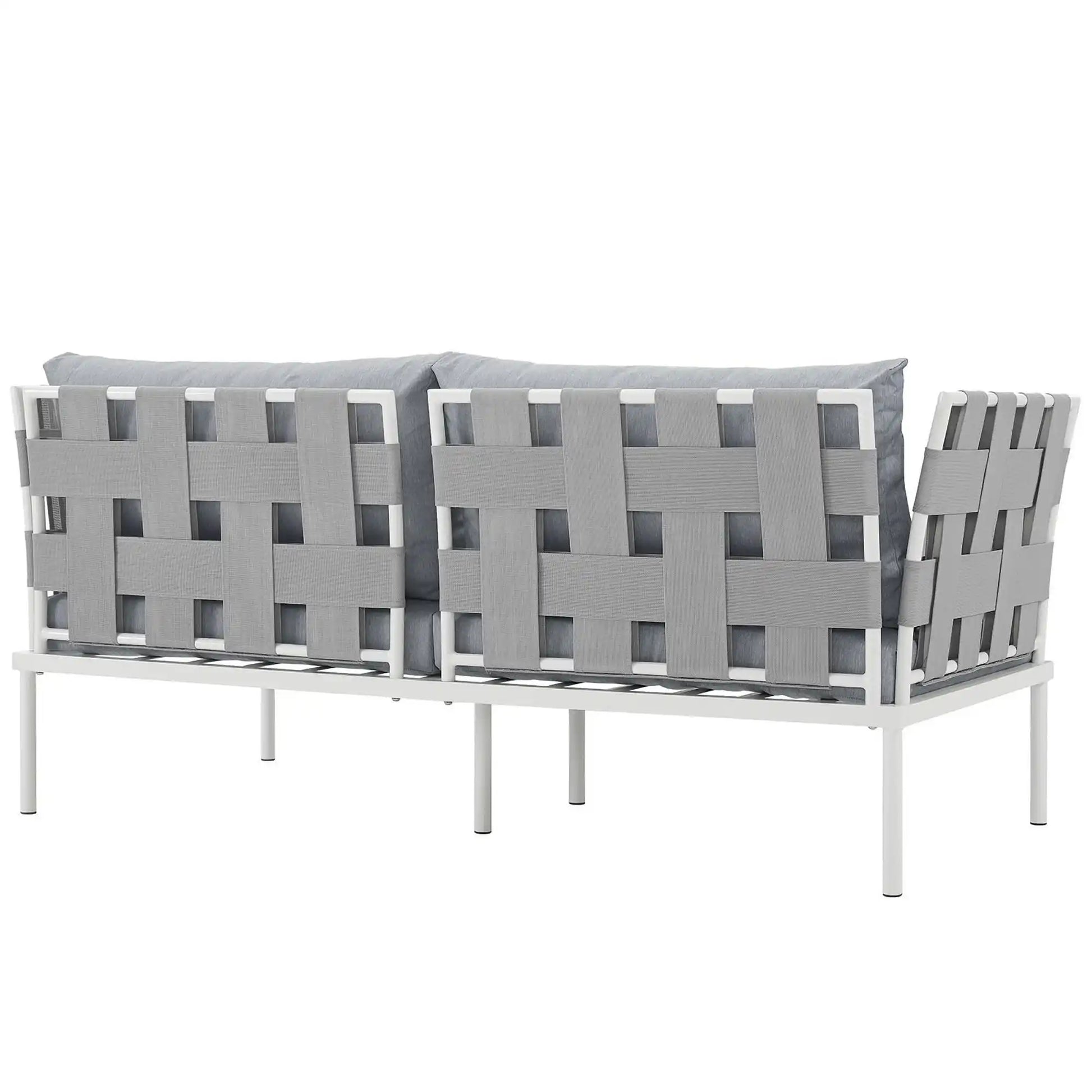 Harmony Outdoor Patio Aluminum Loveseat by Modway - Best Buy Furniture