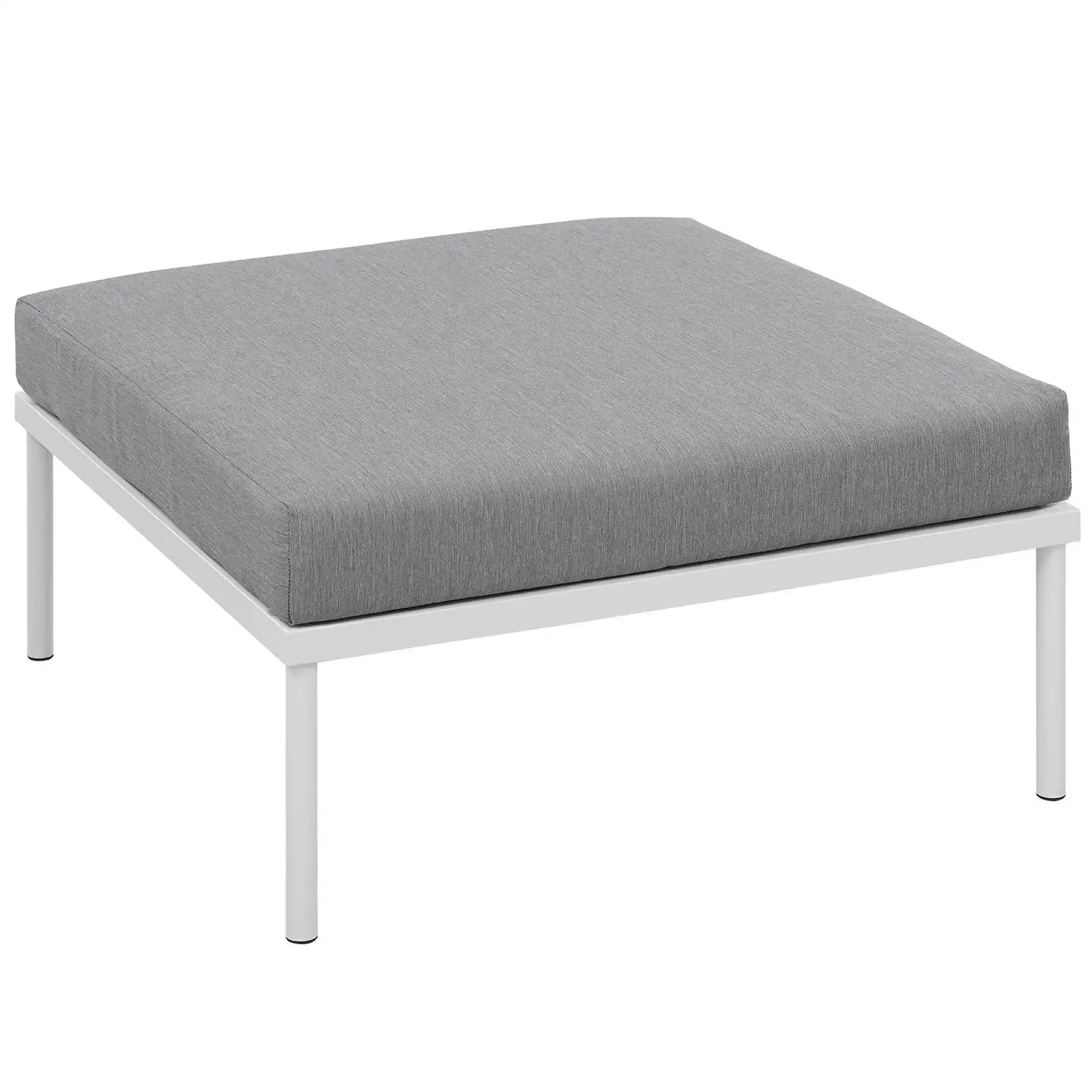 Harmony Outdoor Patio Aluminum Ottoman by Modway - Best Buy Furniture