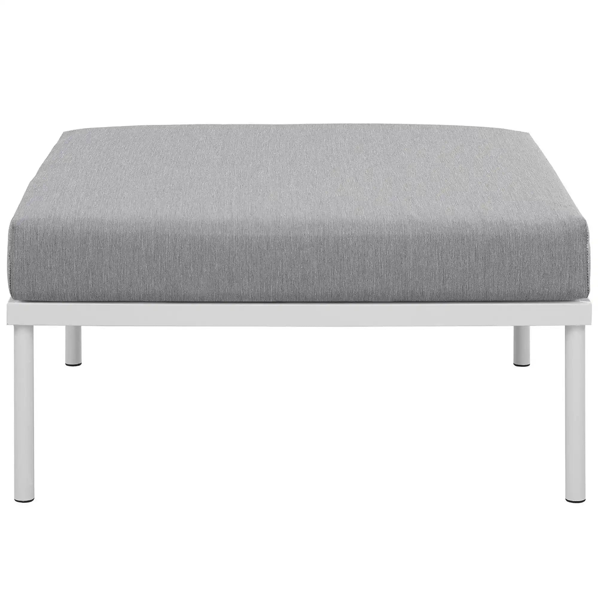 Harmony Outdoor Patio Aluminum Ottoman by Modway - Best Buy Furniture