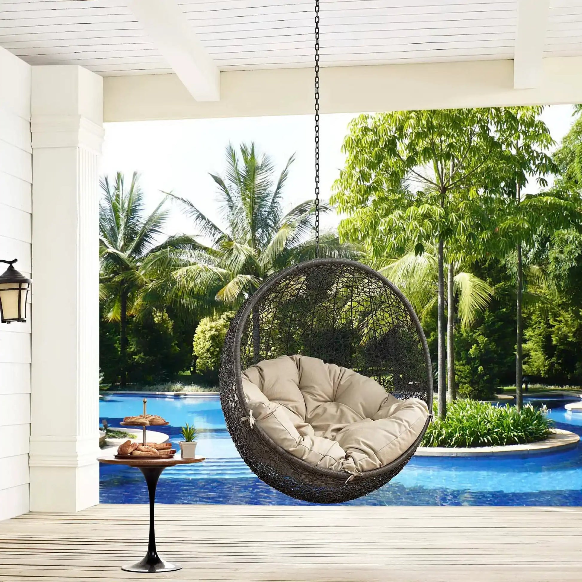 Hide Outdoor Patio Swing Chair Without Stand by Modway - Best Buy Furniture