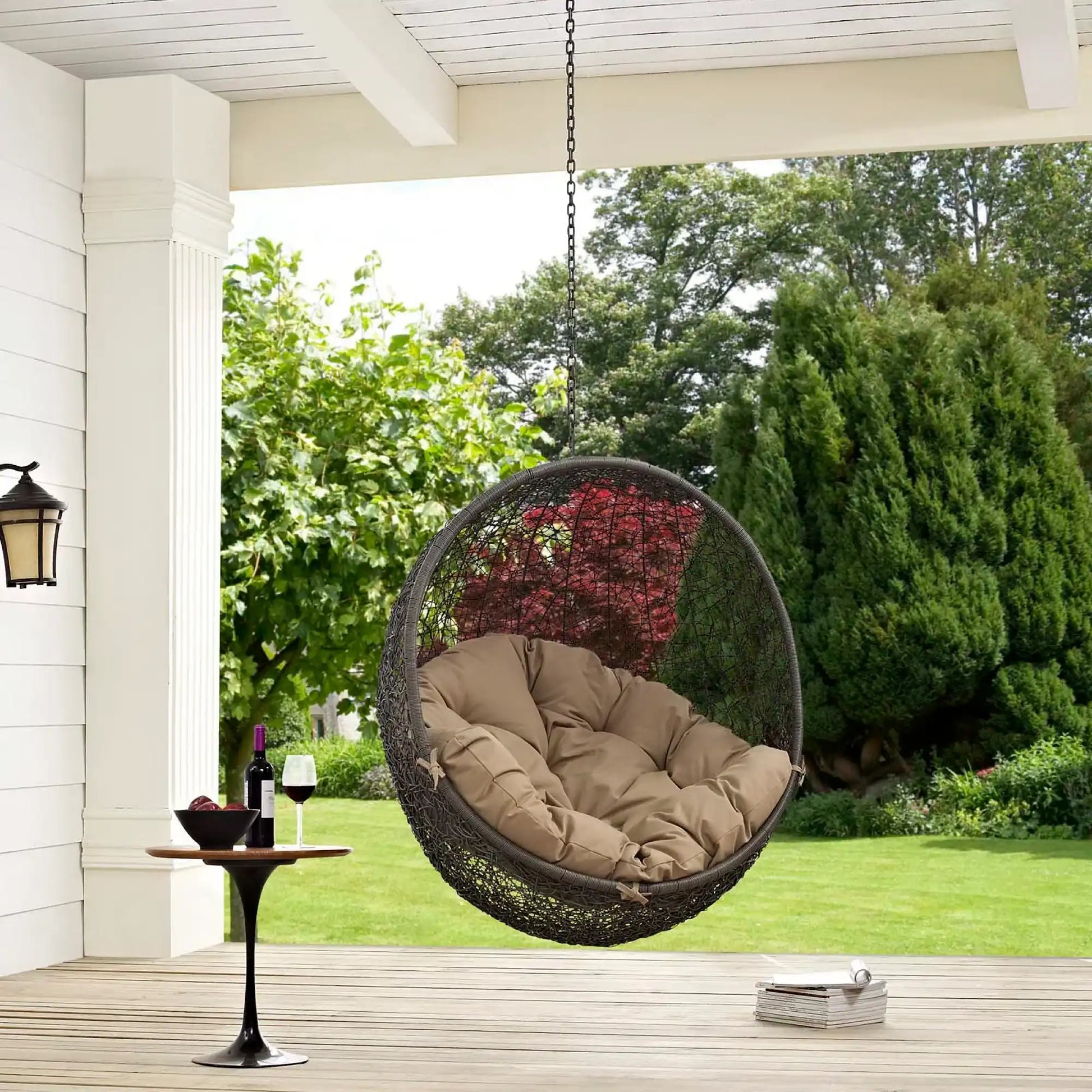 Hide Outdoor Patio Swing Chair Without Stand by Modway - Best Buy Furniture