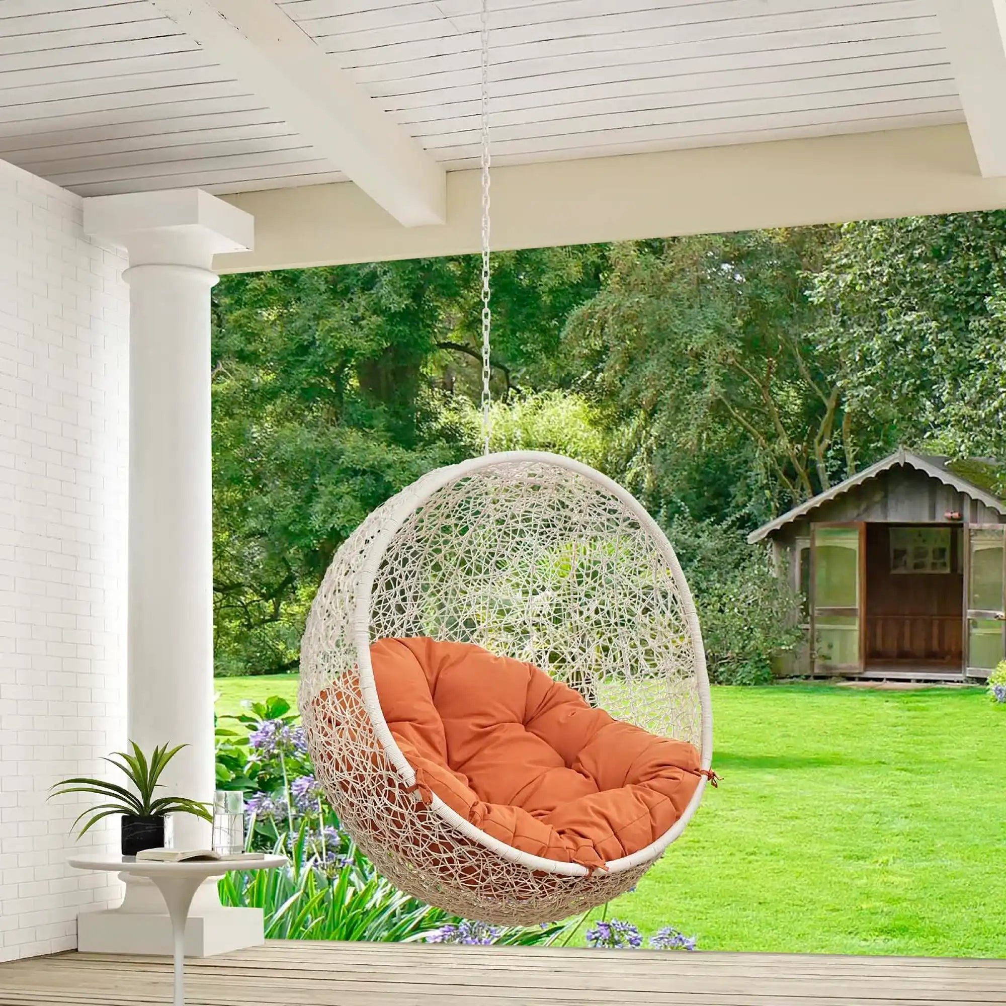 Hide Outdoor Patio Swing Chair Without Stand by Modway - Best Buy Furniture