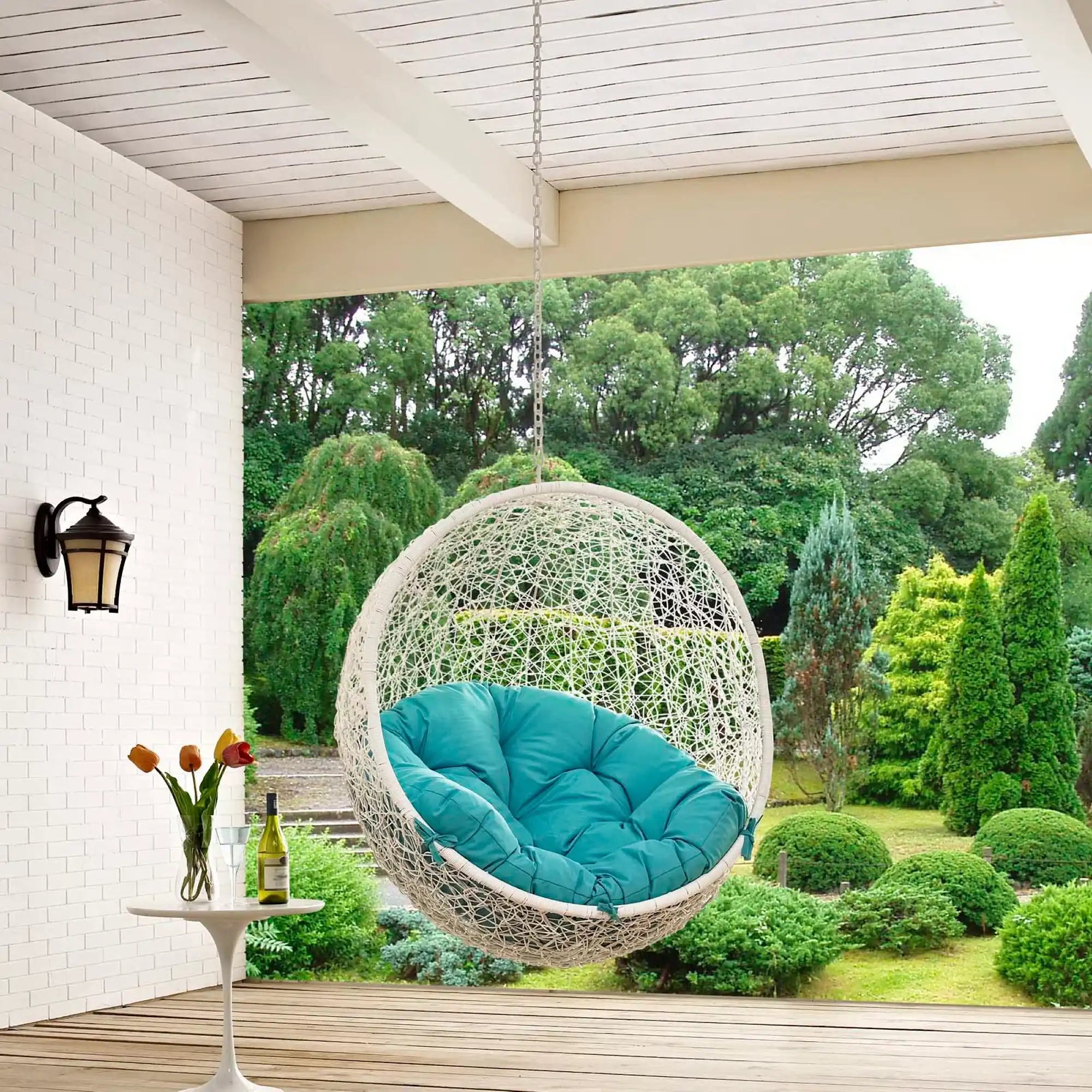 Hide Outdoor Patio Swing Chair Without Stand by Modway - Best Buy Furniture