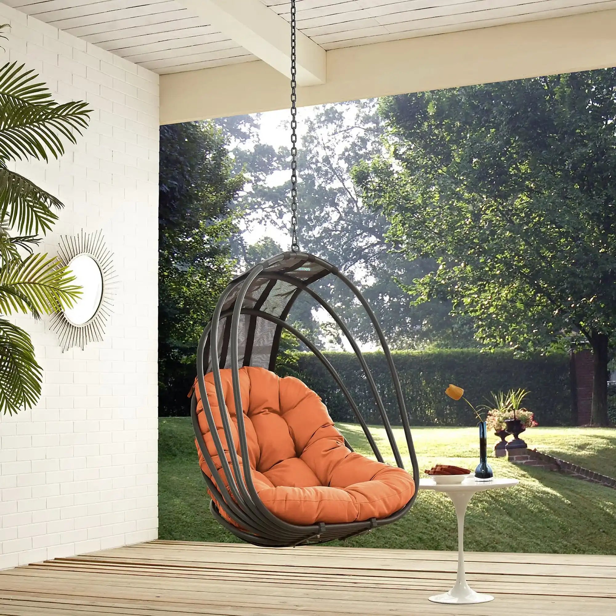 Whisk Outdoor Patio Swing Chair Without Stand by Modway - Best Buy Furniture