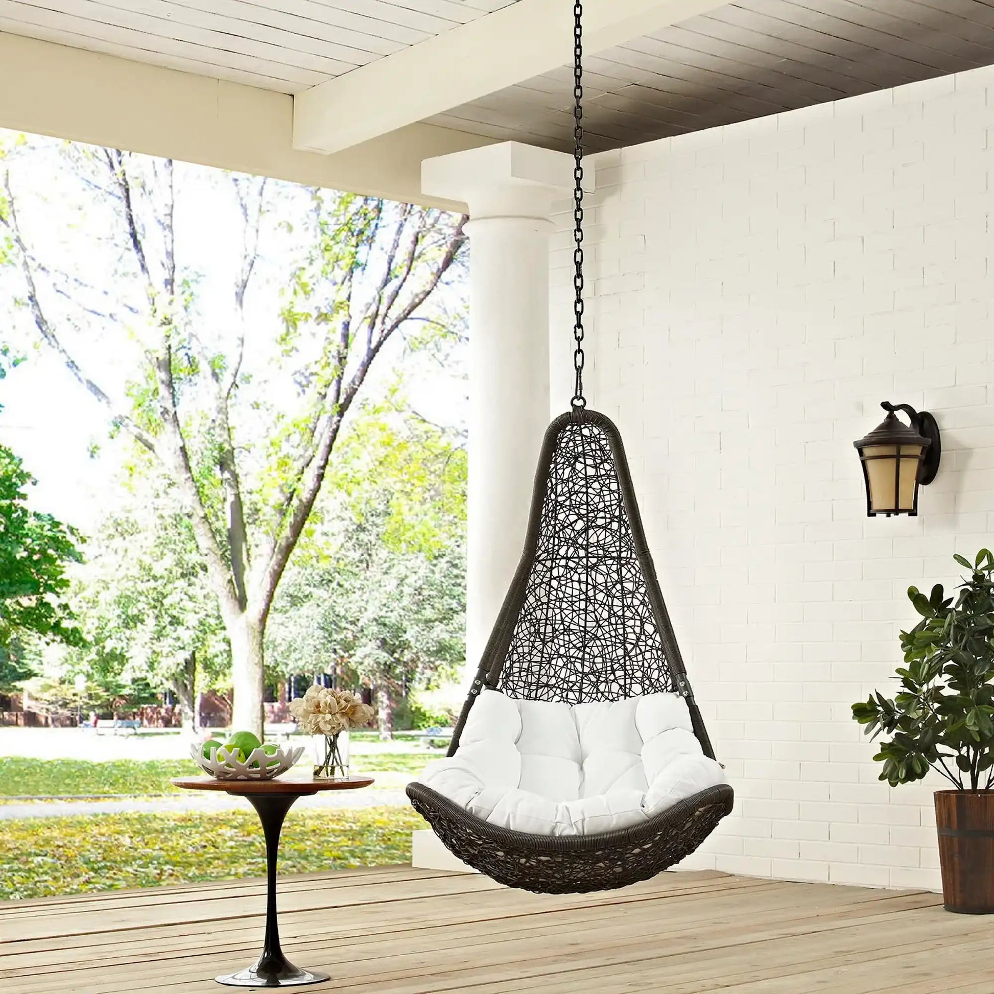 Abate Outdoor Patio Swing Chair Without Stand by Modway - Best Buy Furniture