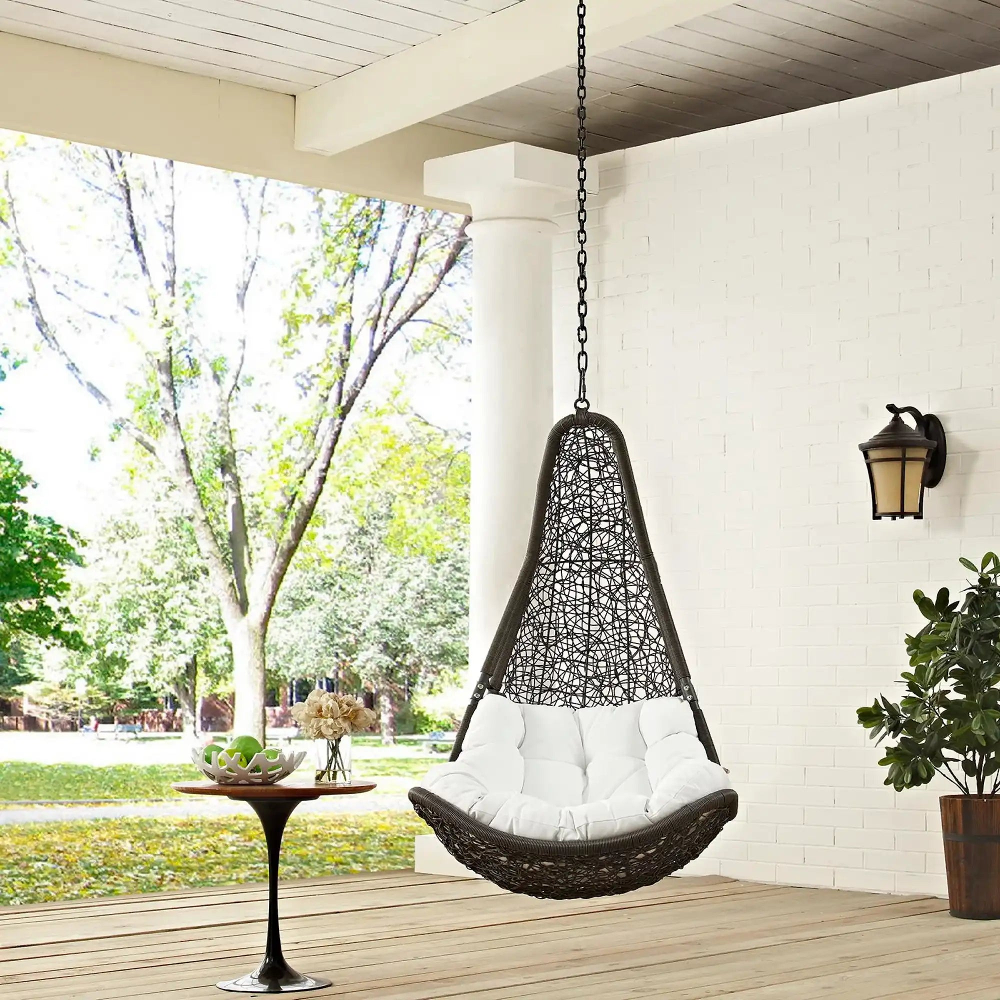 Abate Outdoor Patio Swing Chair Without Stand by Modway - Best Buy Furniture