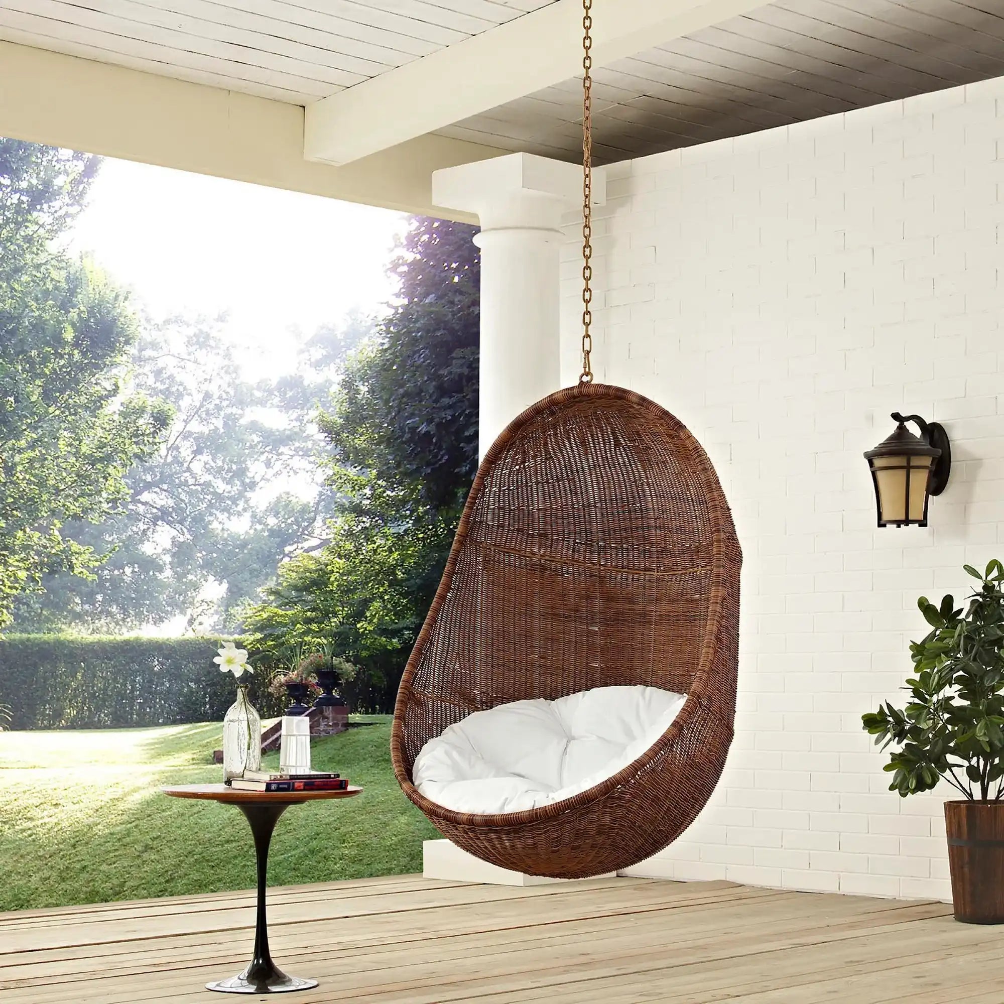 Bean Outdoor Patio Swing Chair Without Stand by Modway - Best Buy Furniture